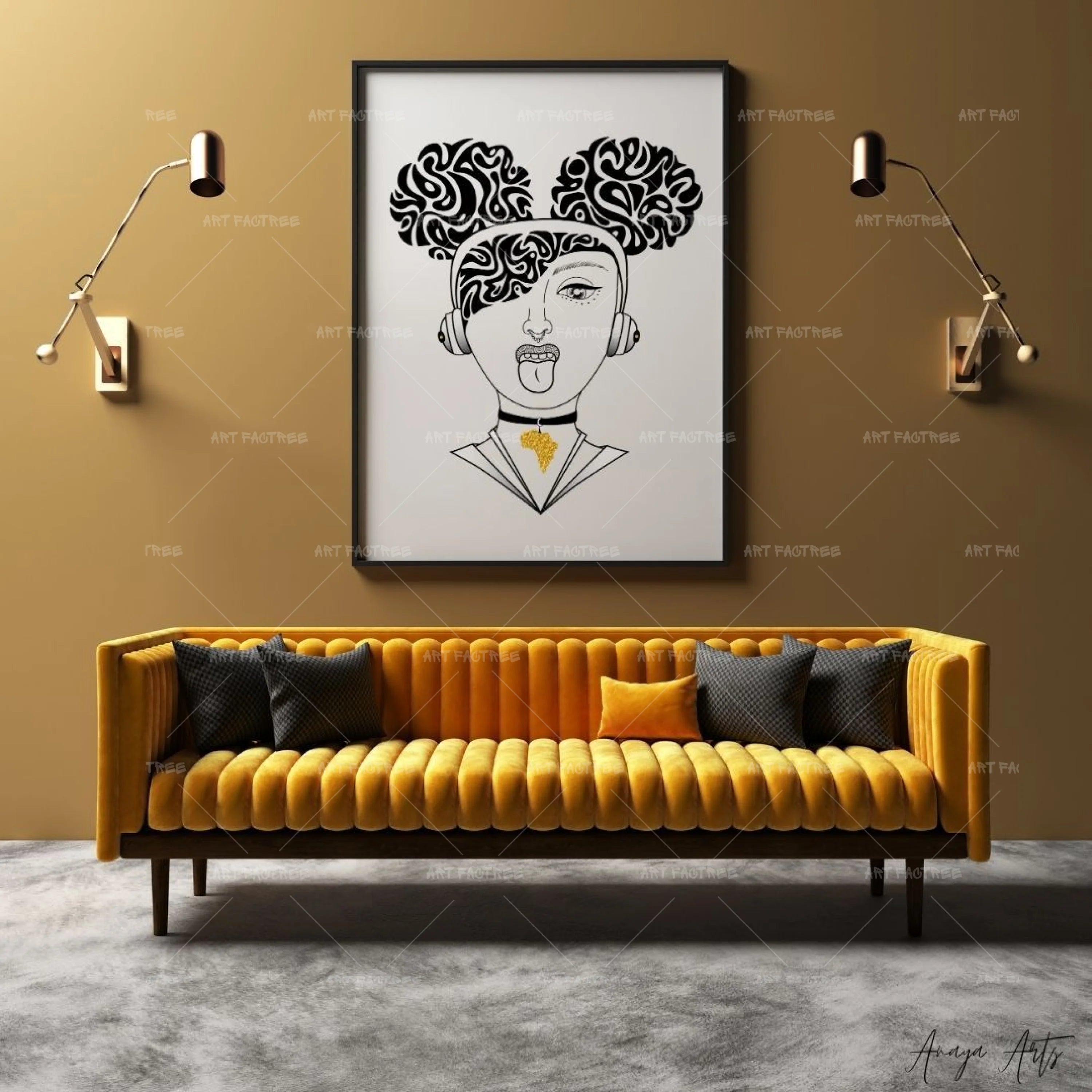 Wild Child. - Wall Art by Anaya Arts