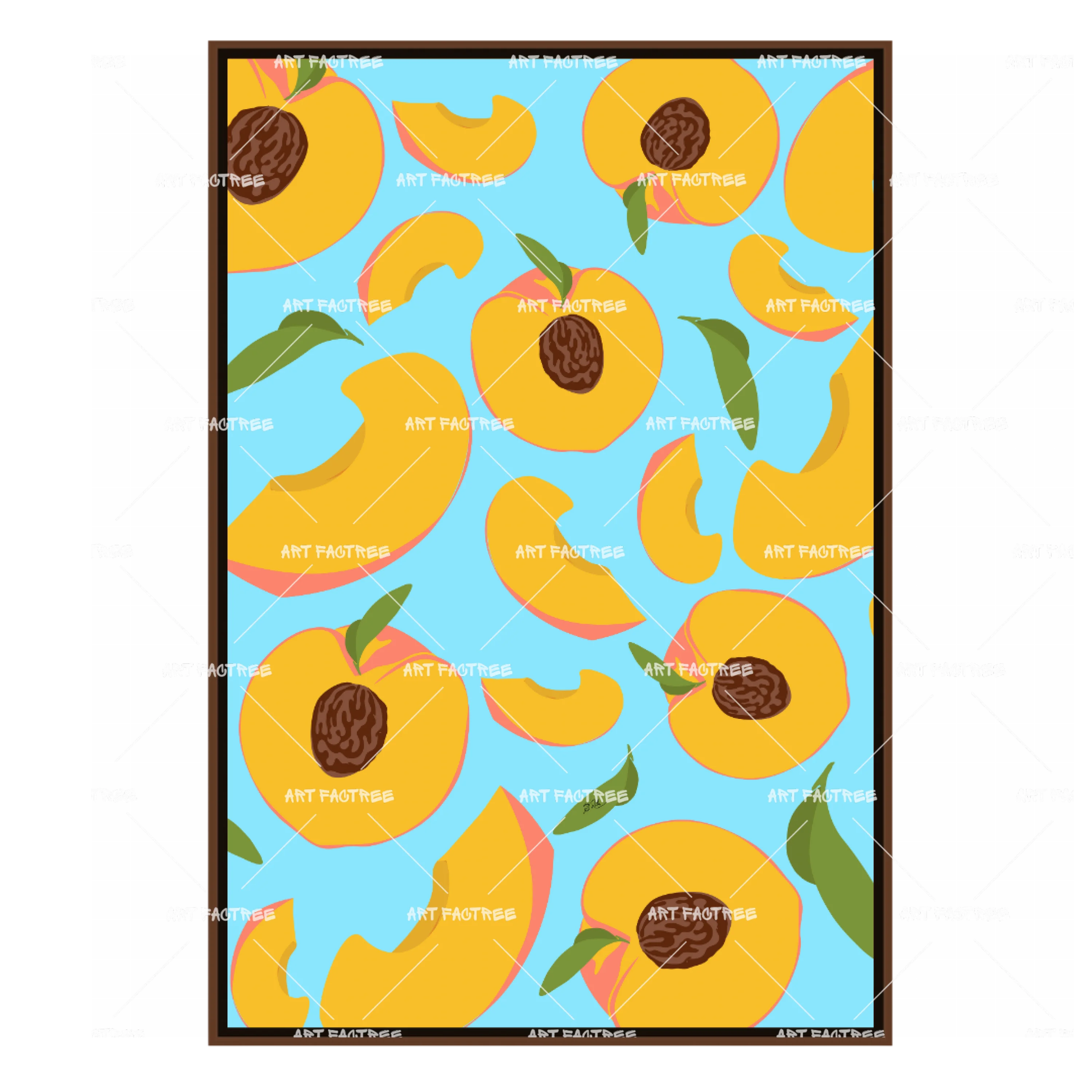 Fruit Patterns: Peach