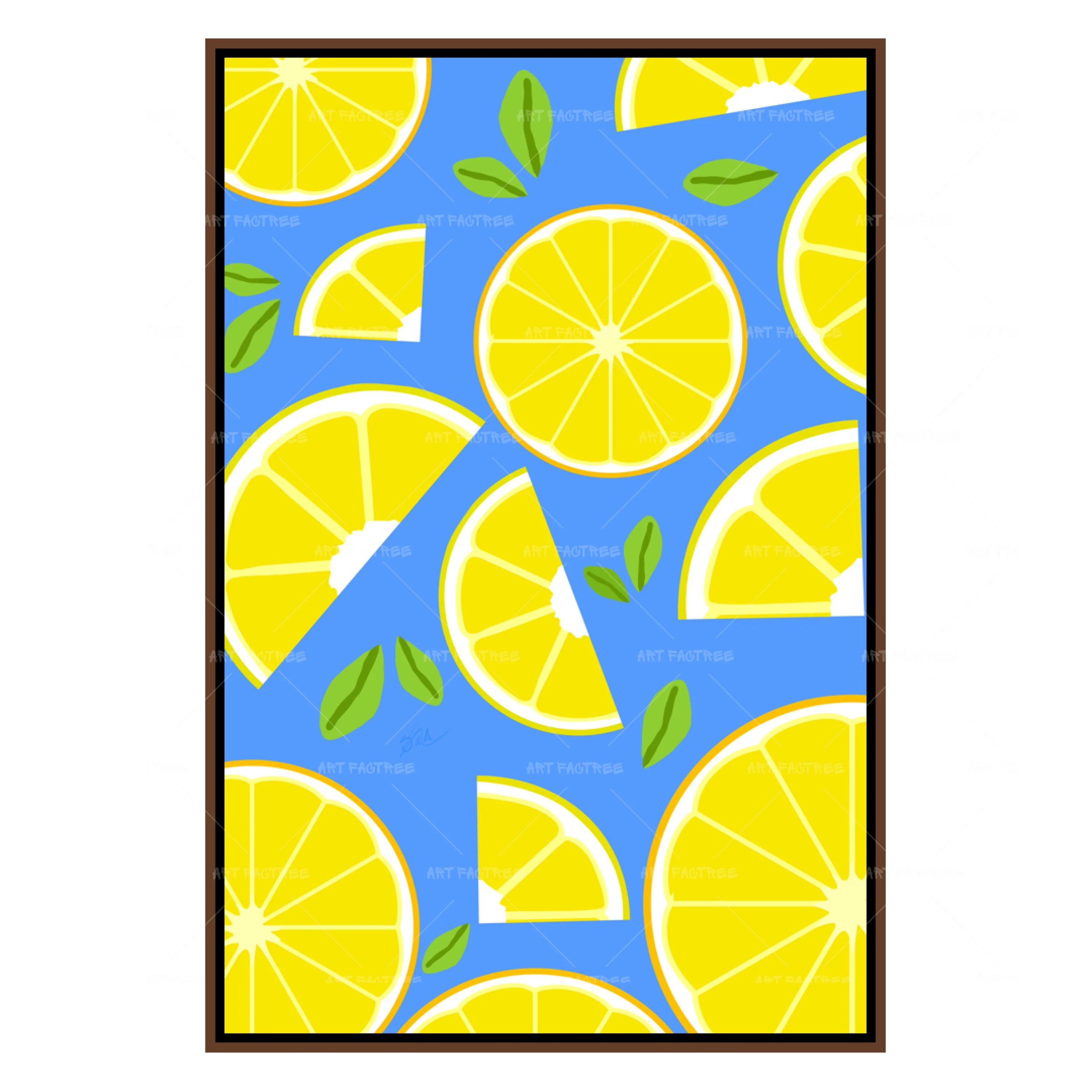 Fruit Patterns: Lemons