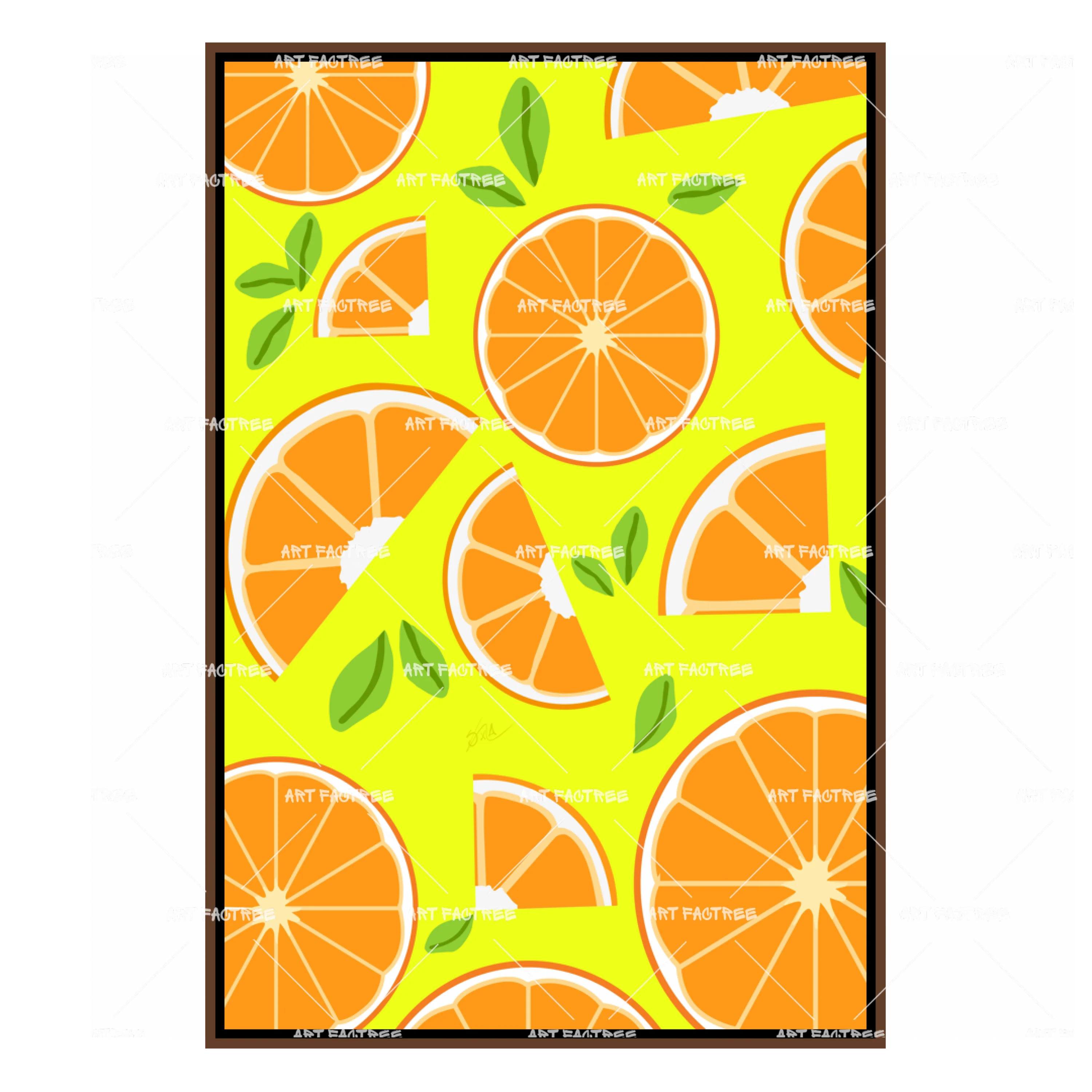 Fruit Patterns: Orange