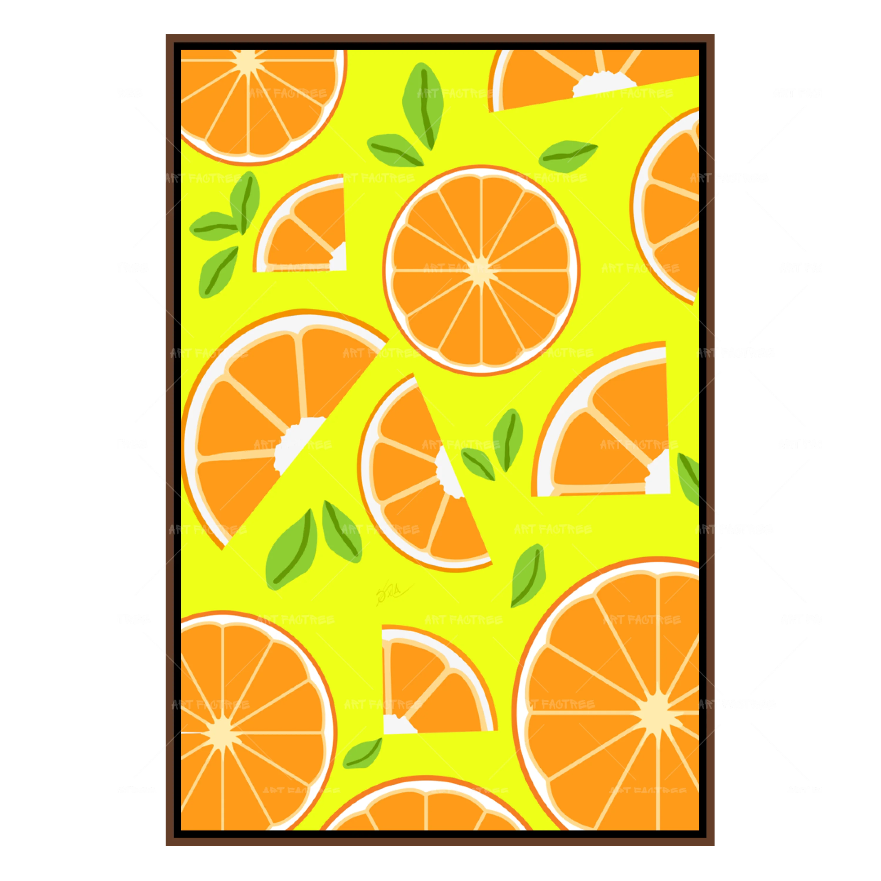 Fruit Patterns: Orange