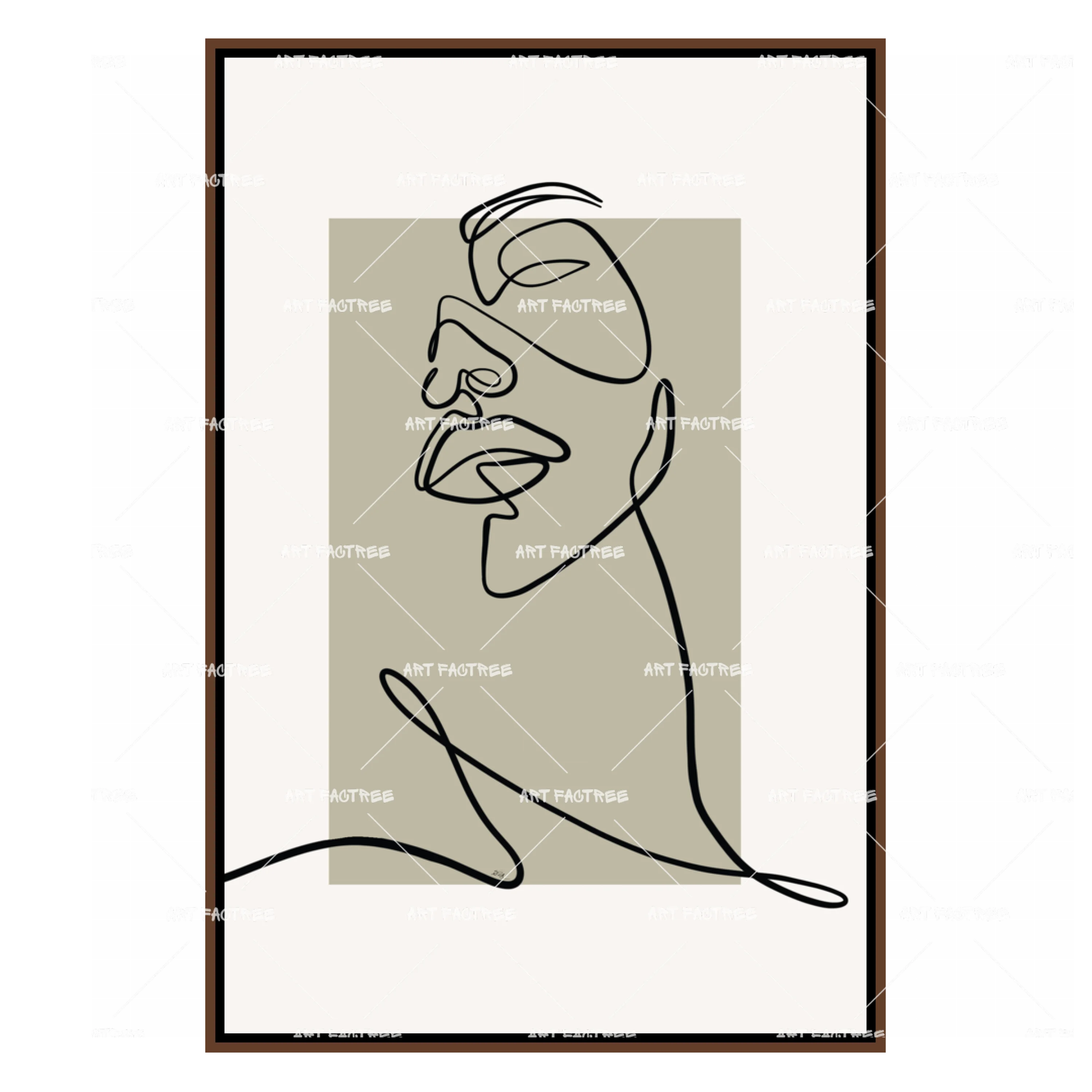 Gaze Lineart