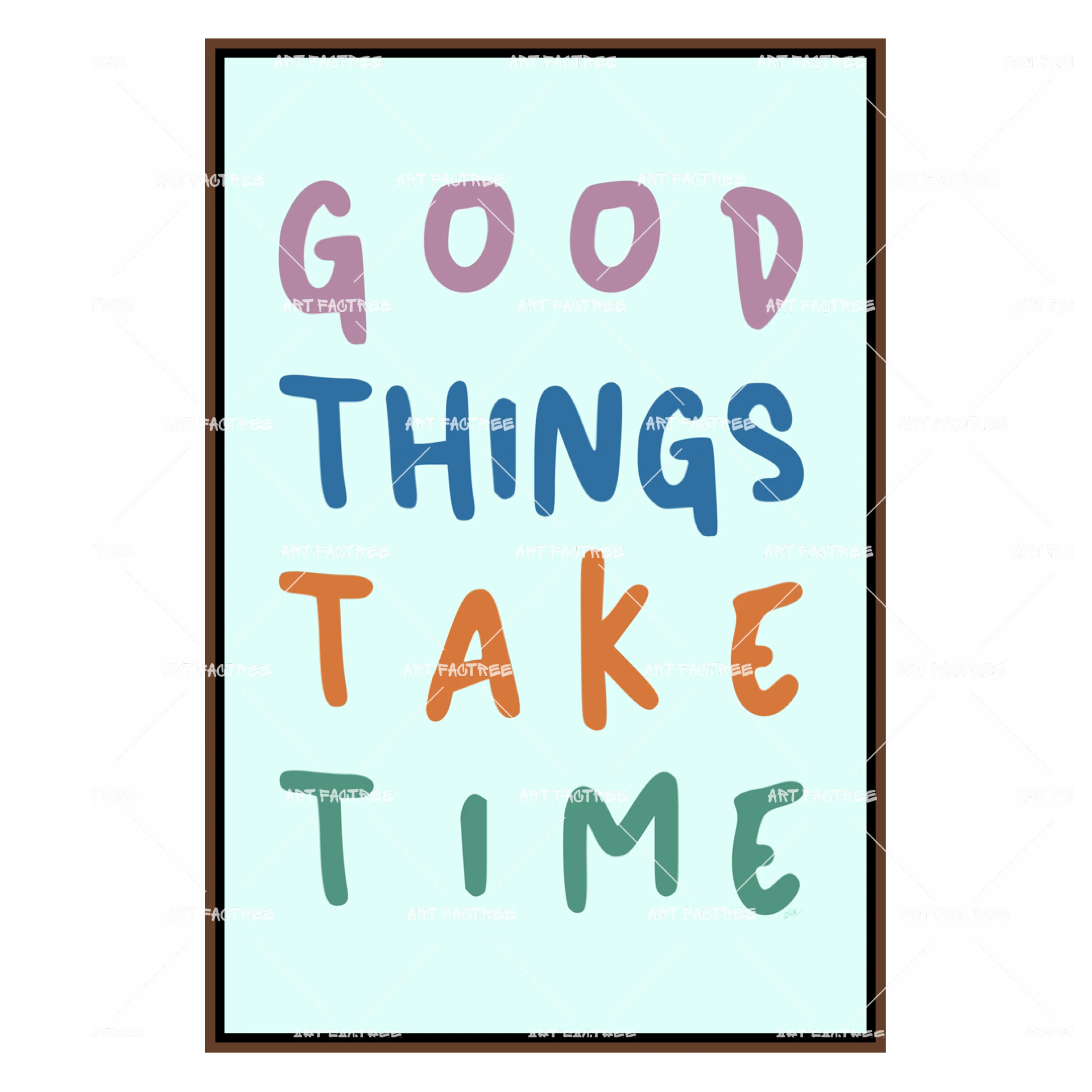 Good Things Take Time