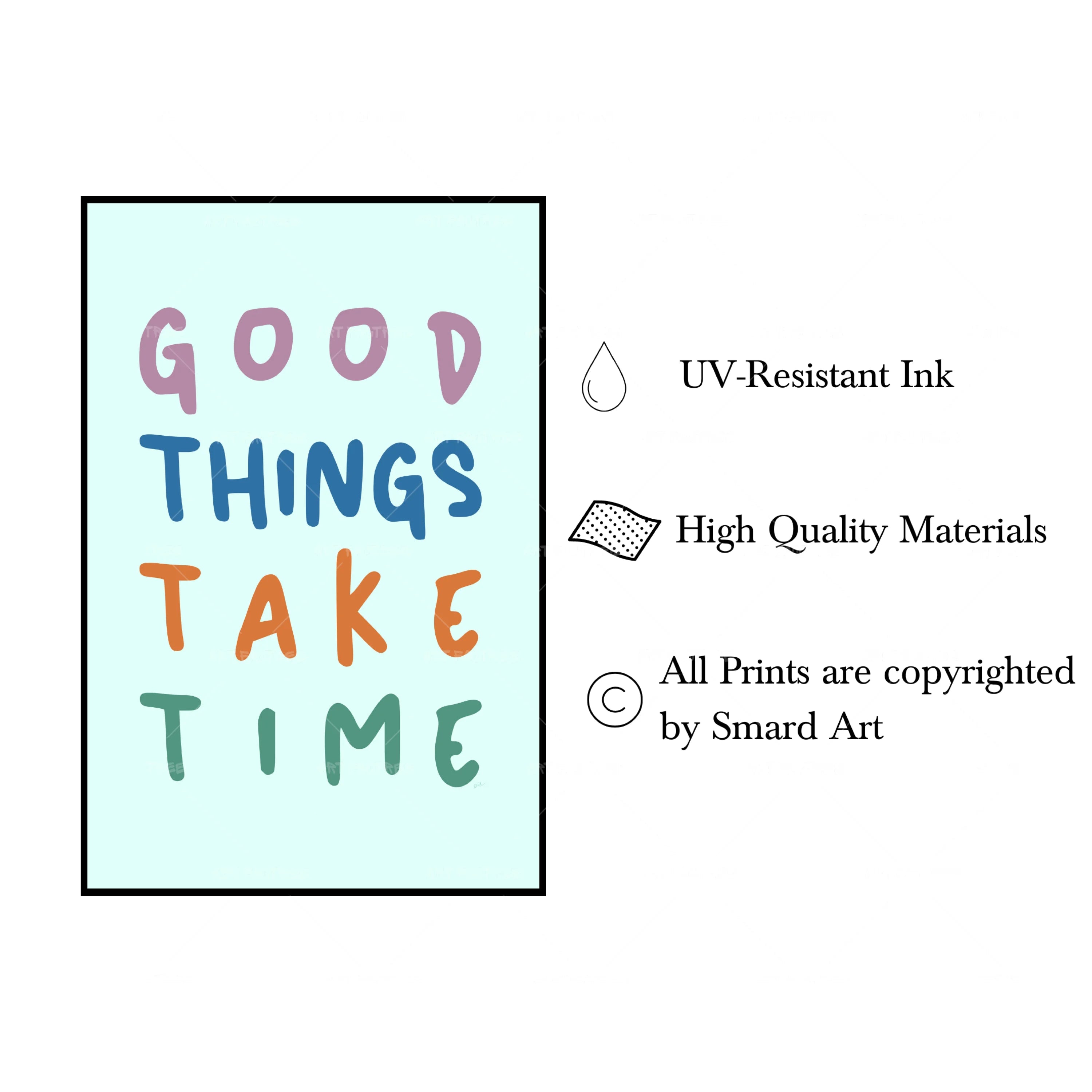 Good Things Take Time