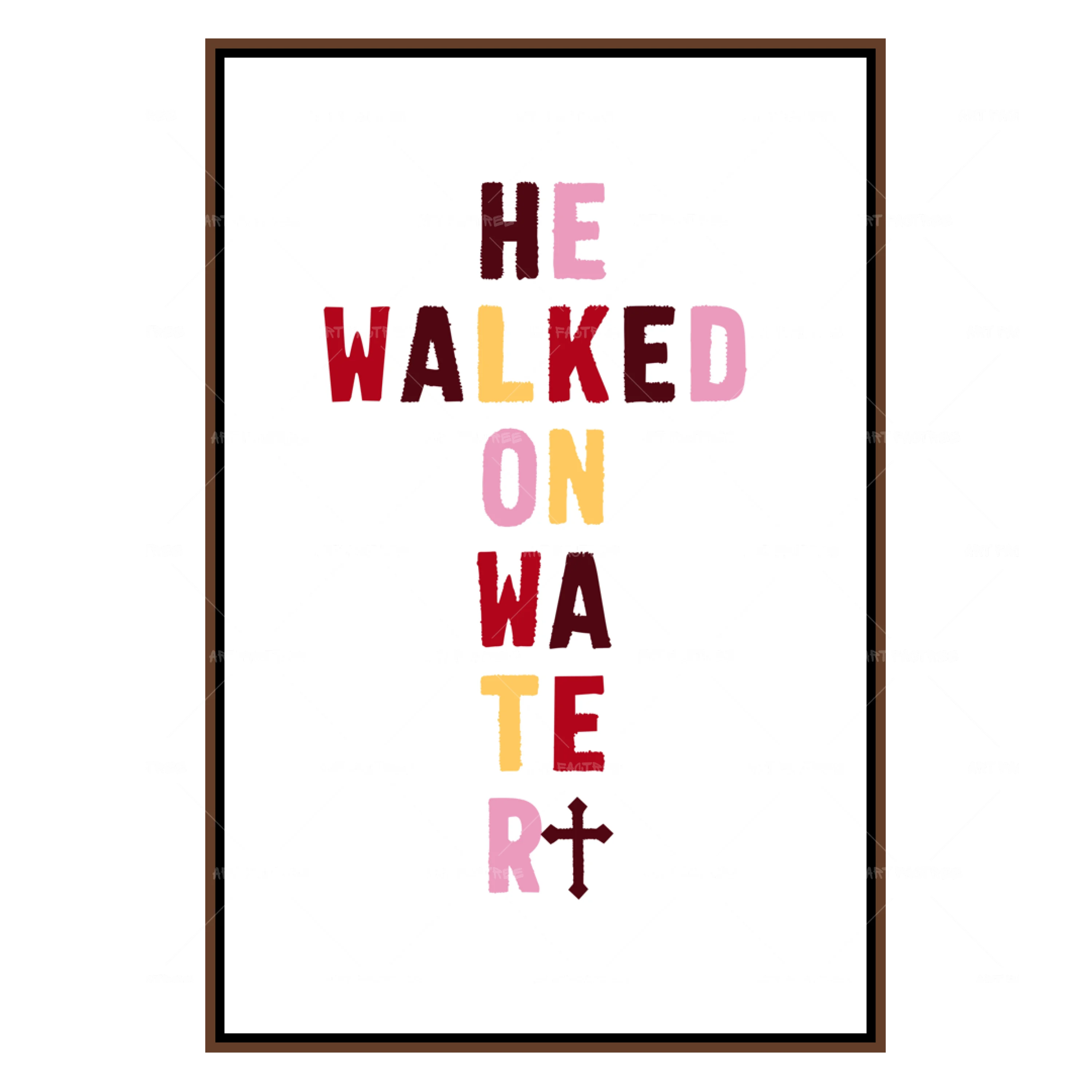 He Walked On Water