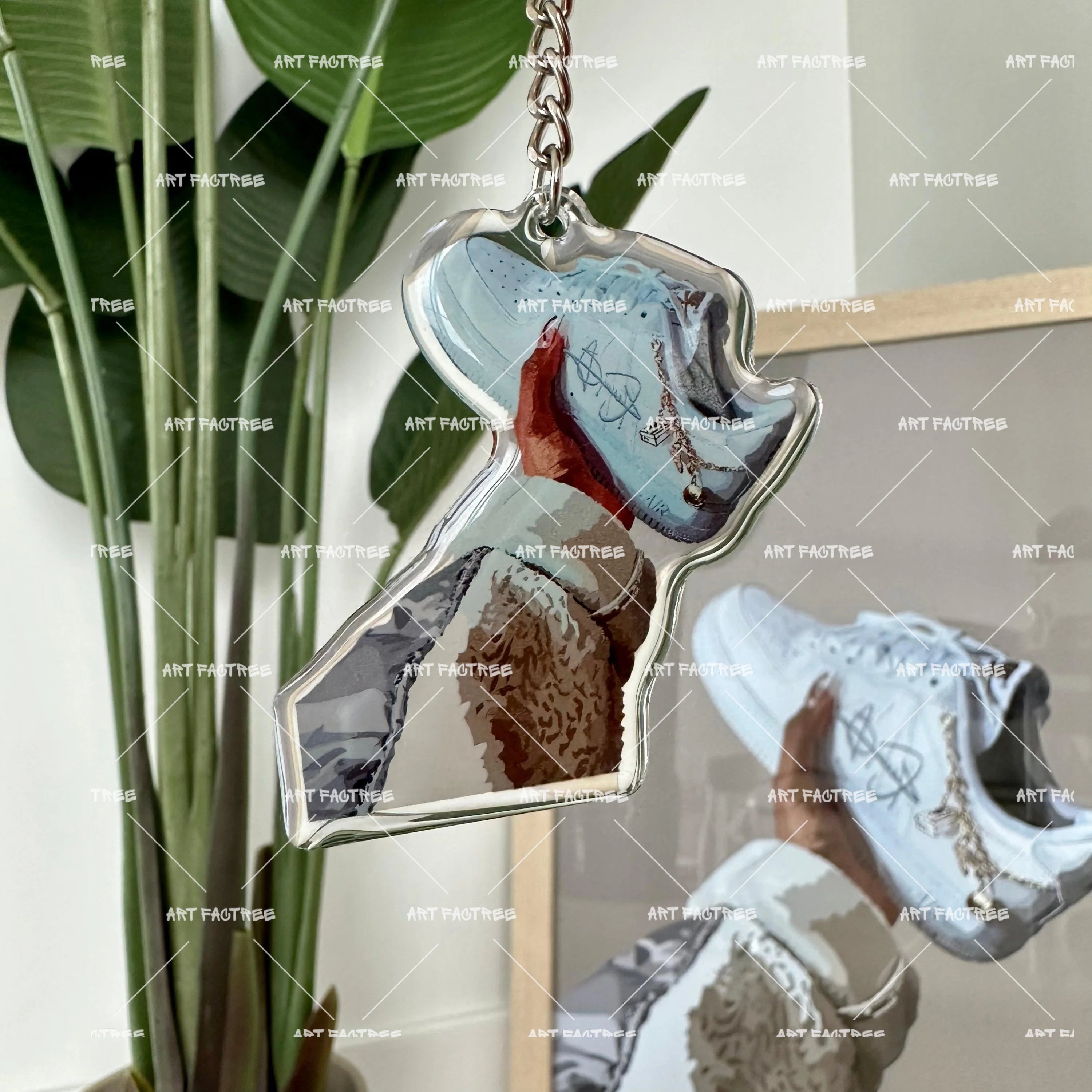 New Air F Key Chain