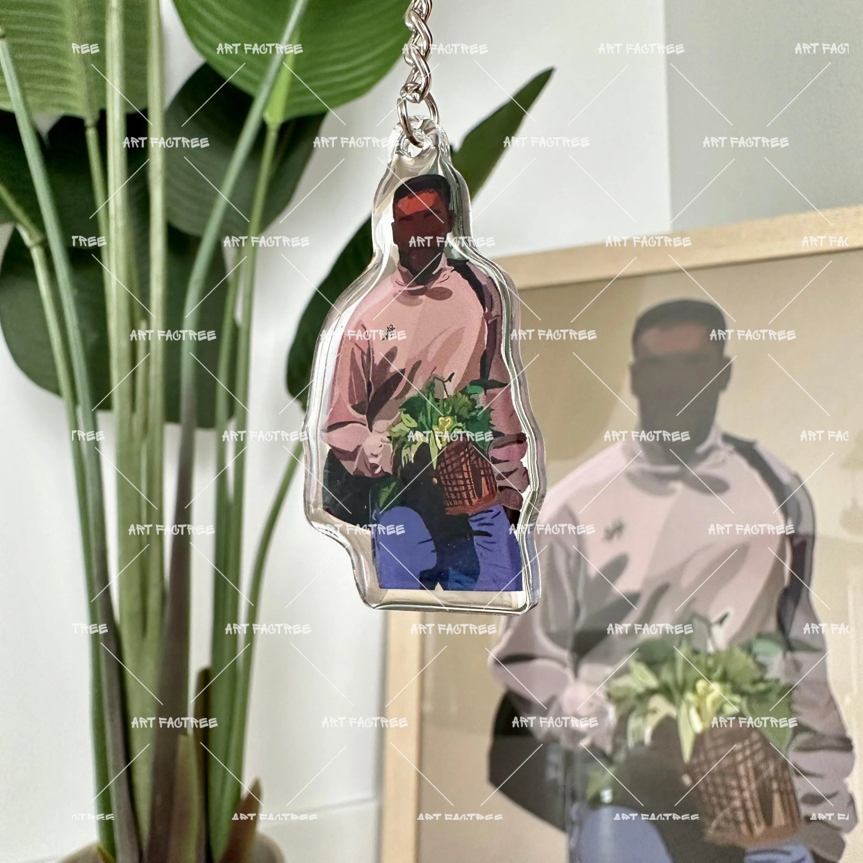Morris Chestnut 90's Key Chain