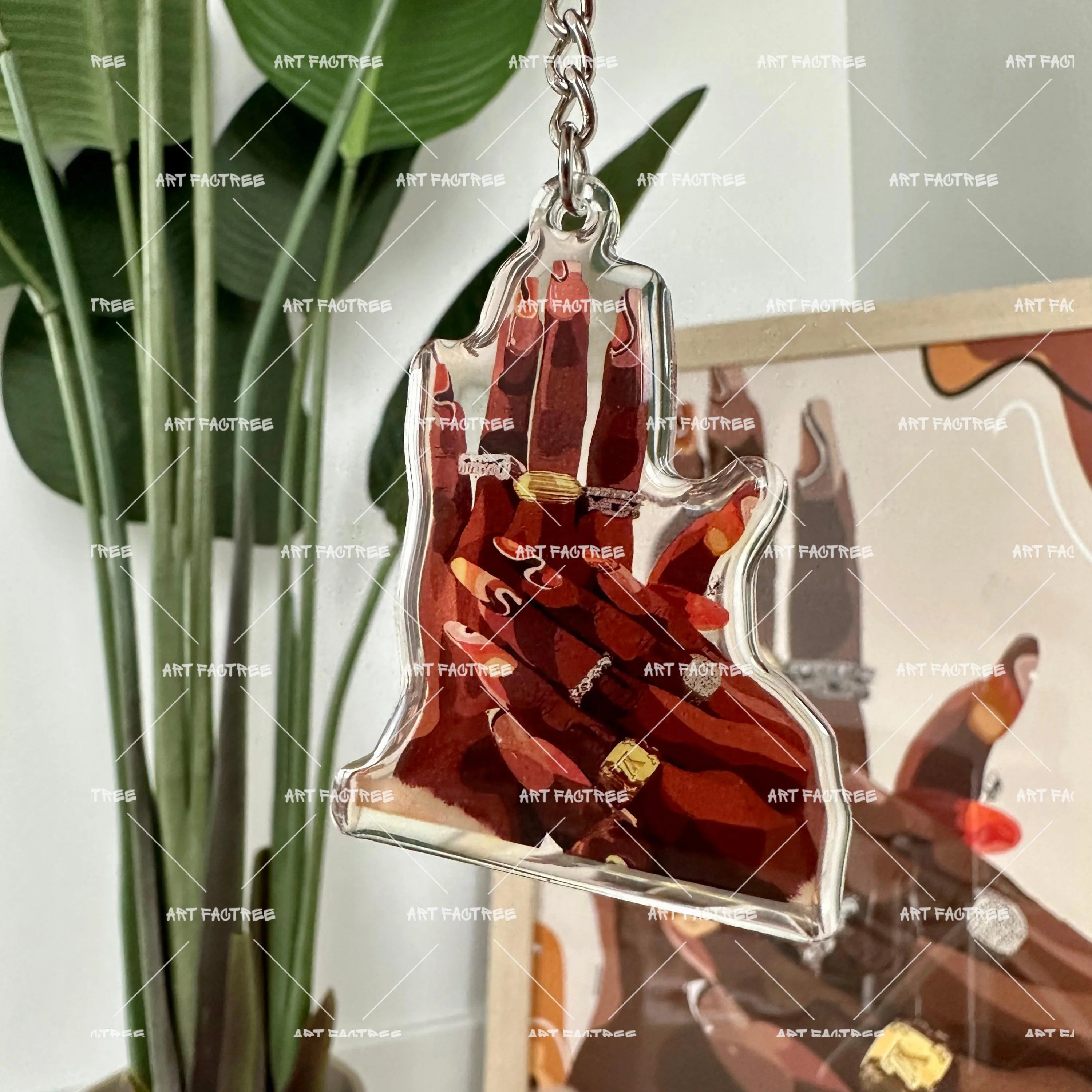 Nails Done II Key Chain