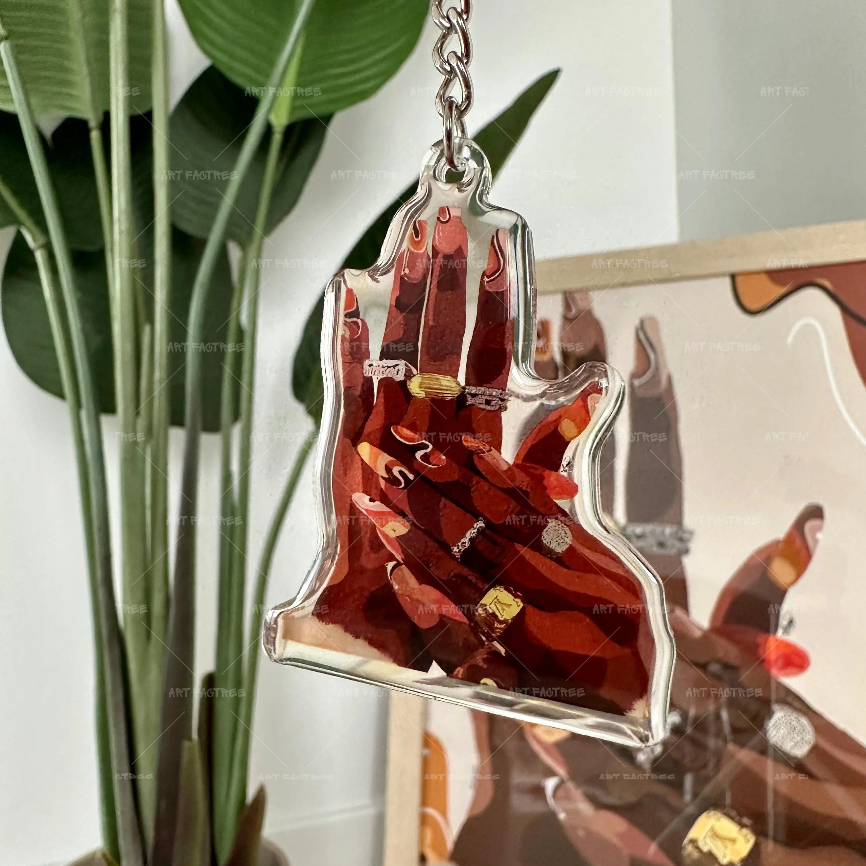 Nails Done II Key Chain