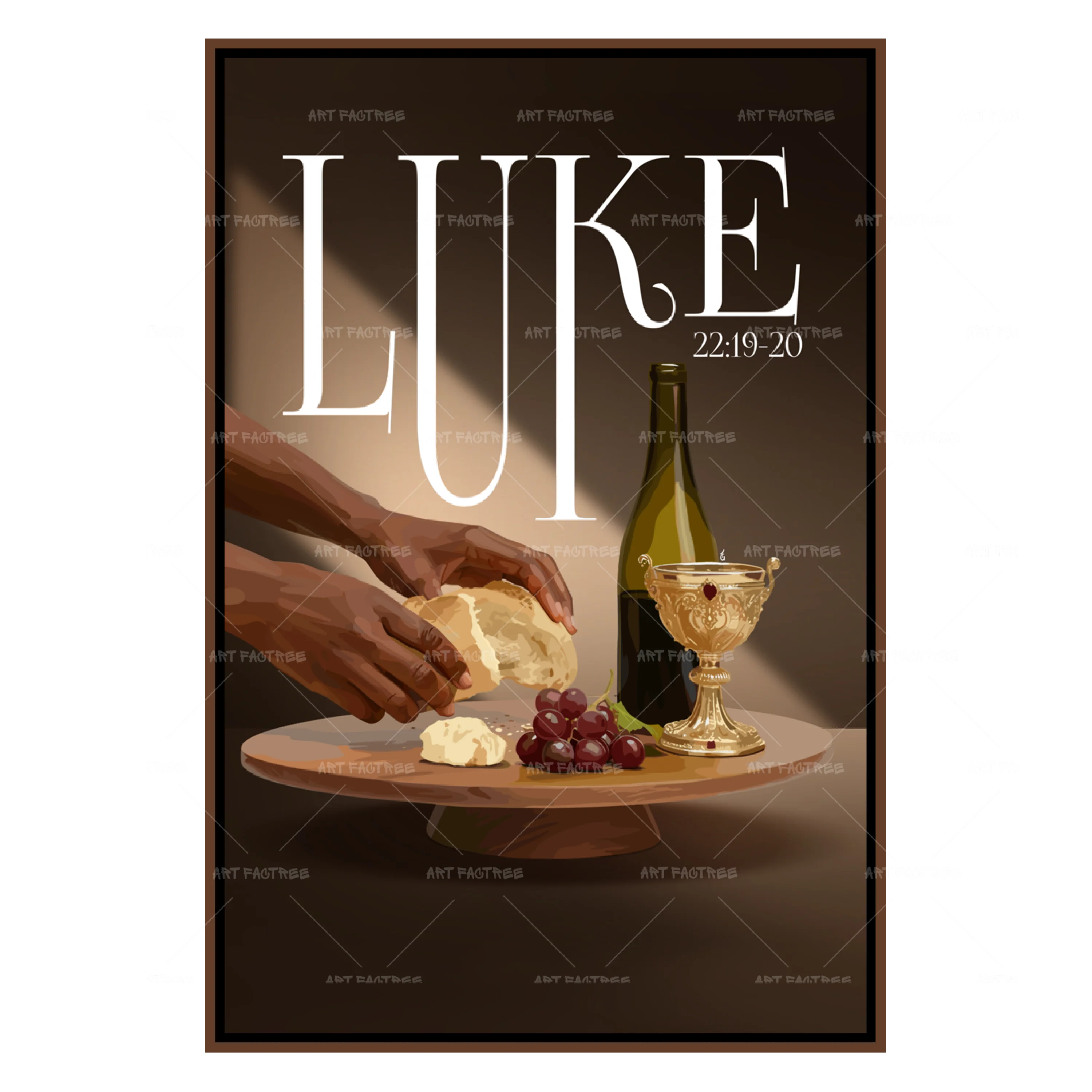 Luke 22:19-22
