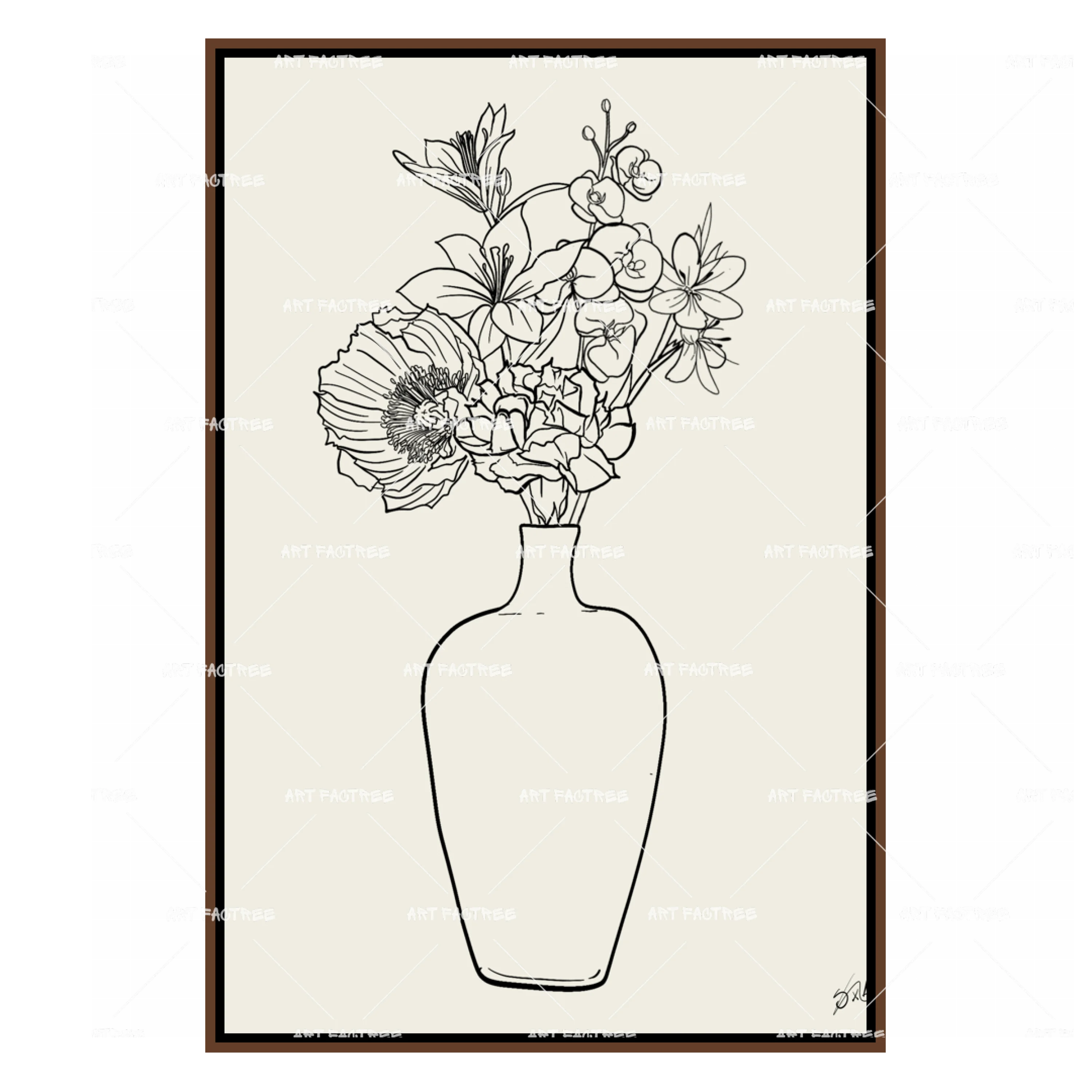 Line Flowers
