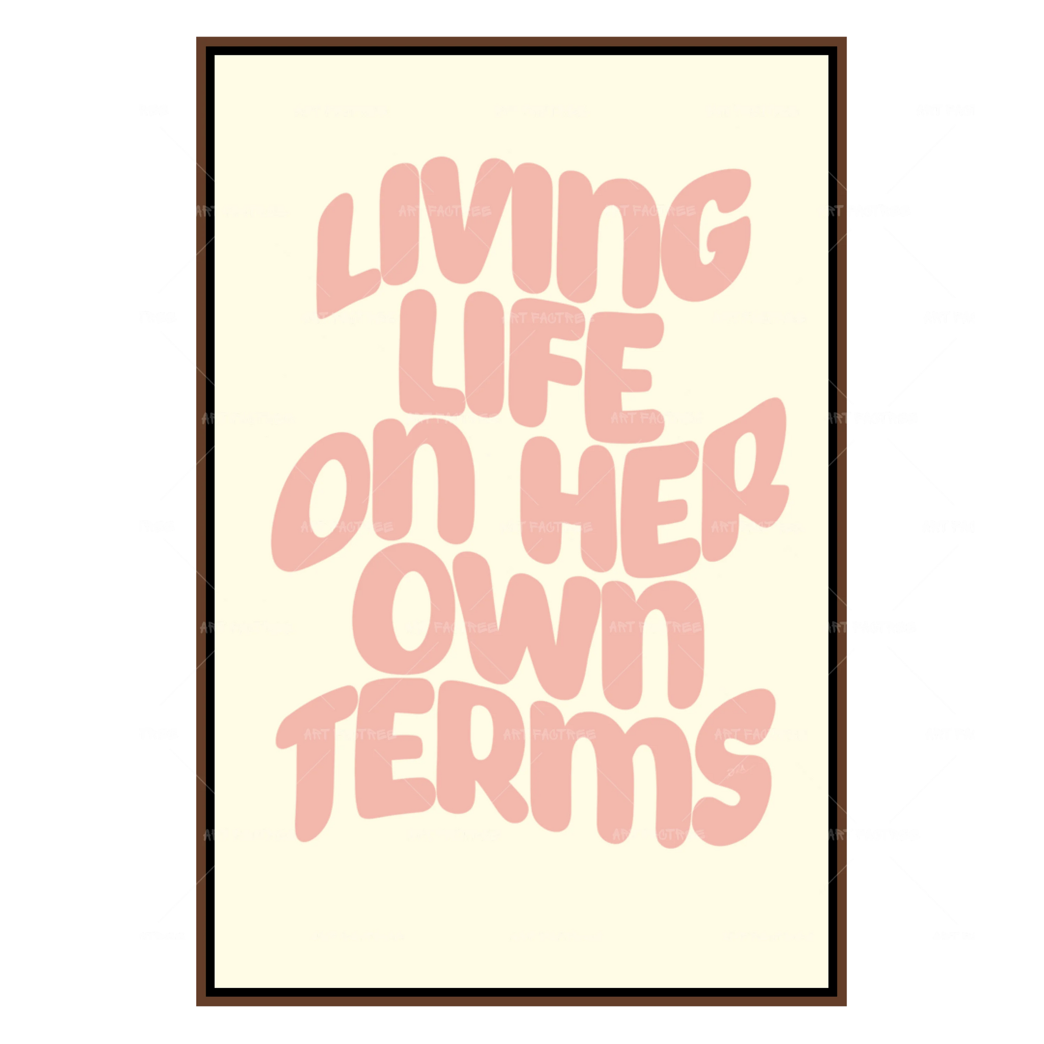 Living Life On Her Own Terms exclusive at SmardArt(02)