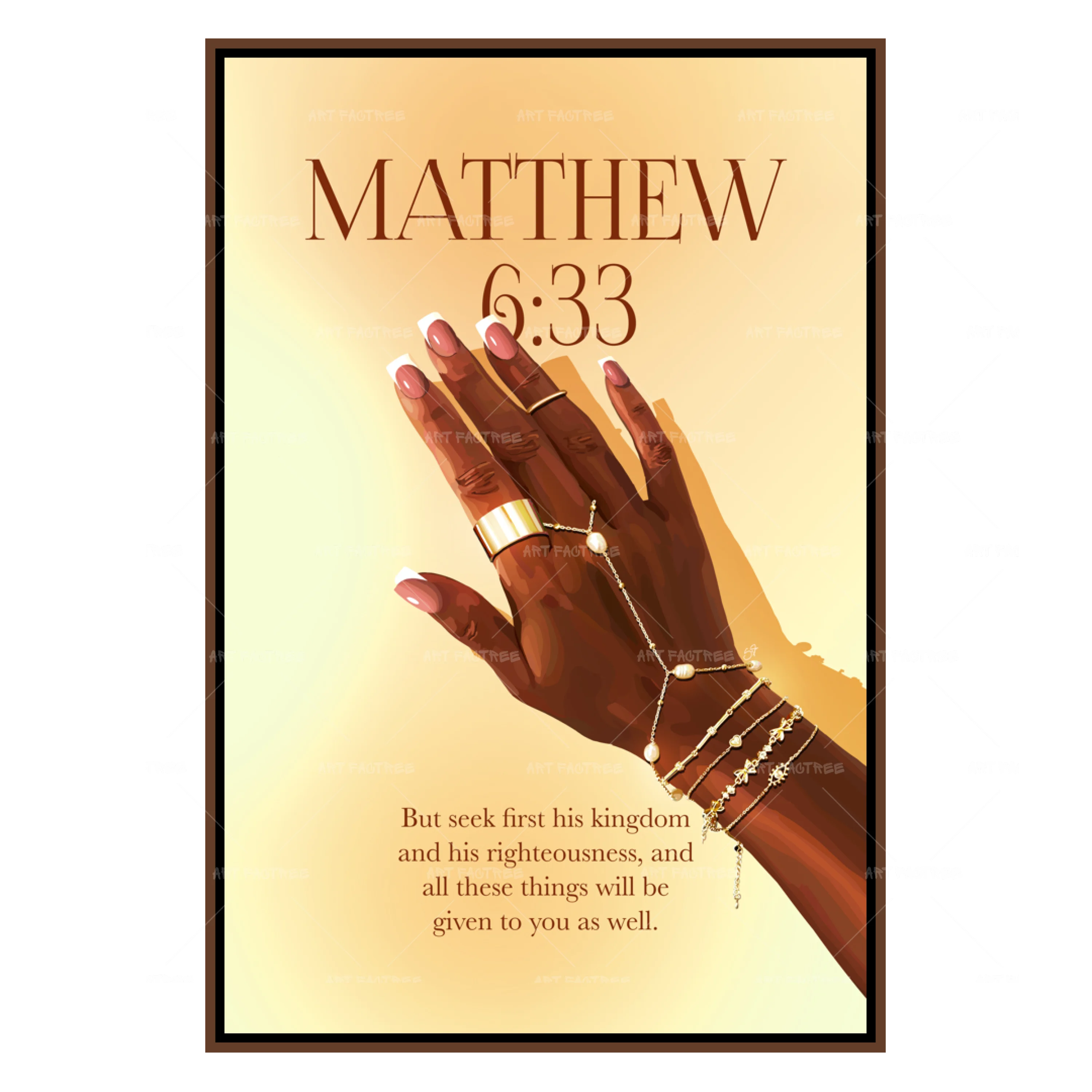 Matthew 6:33 Gold