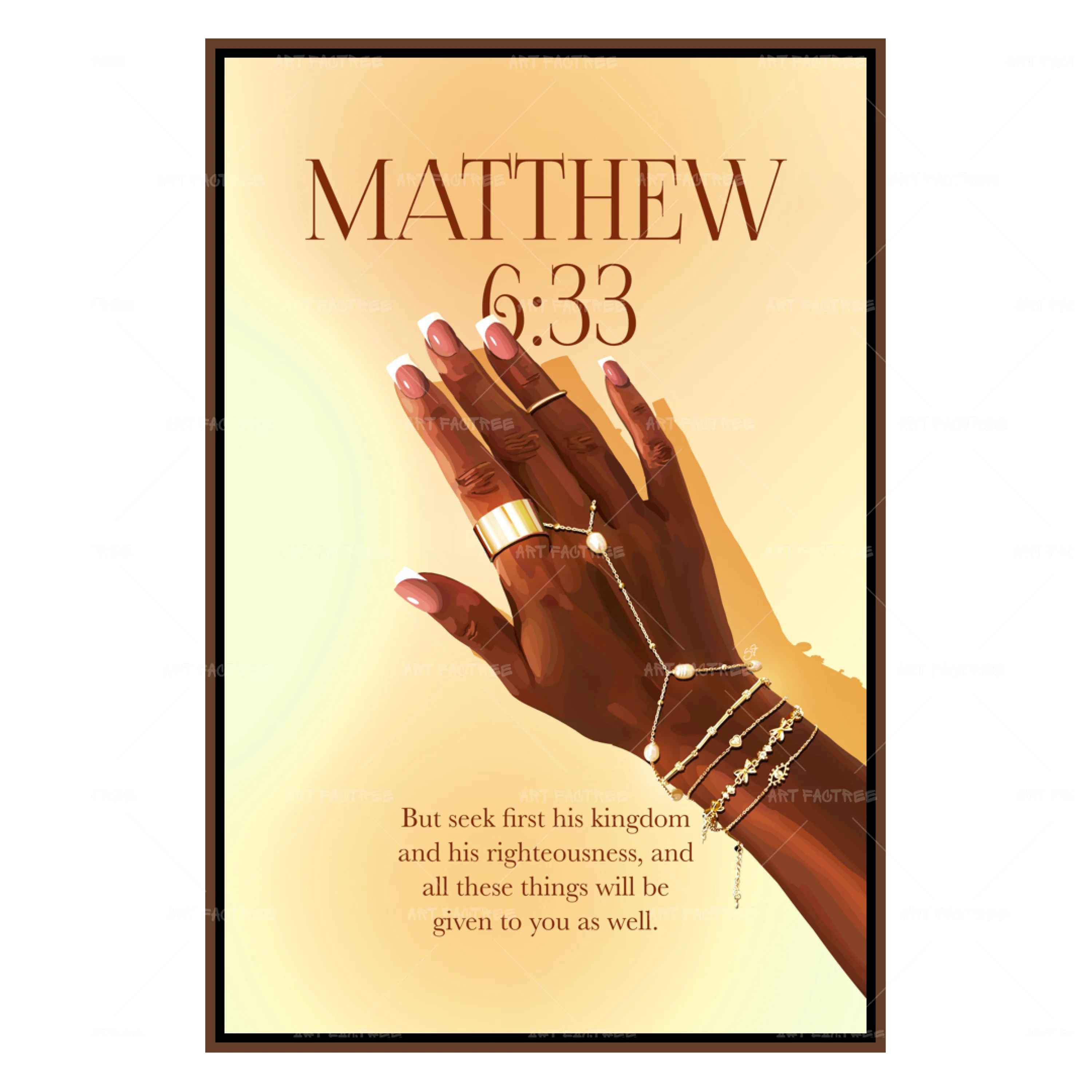 Matthew 6:33 Gold