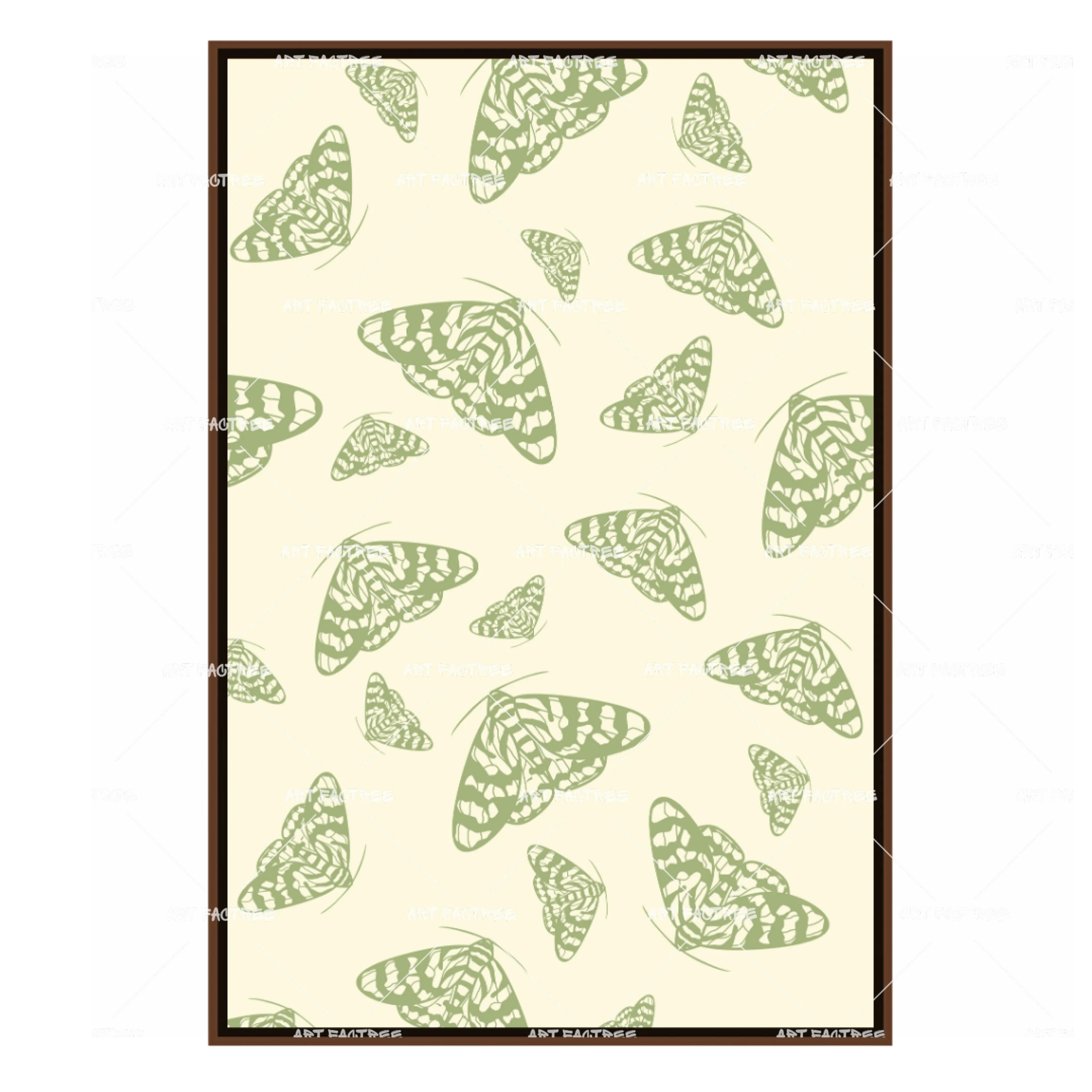 Moth Pattern Art