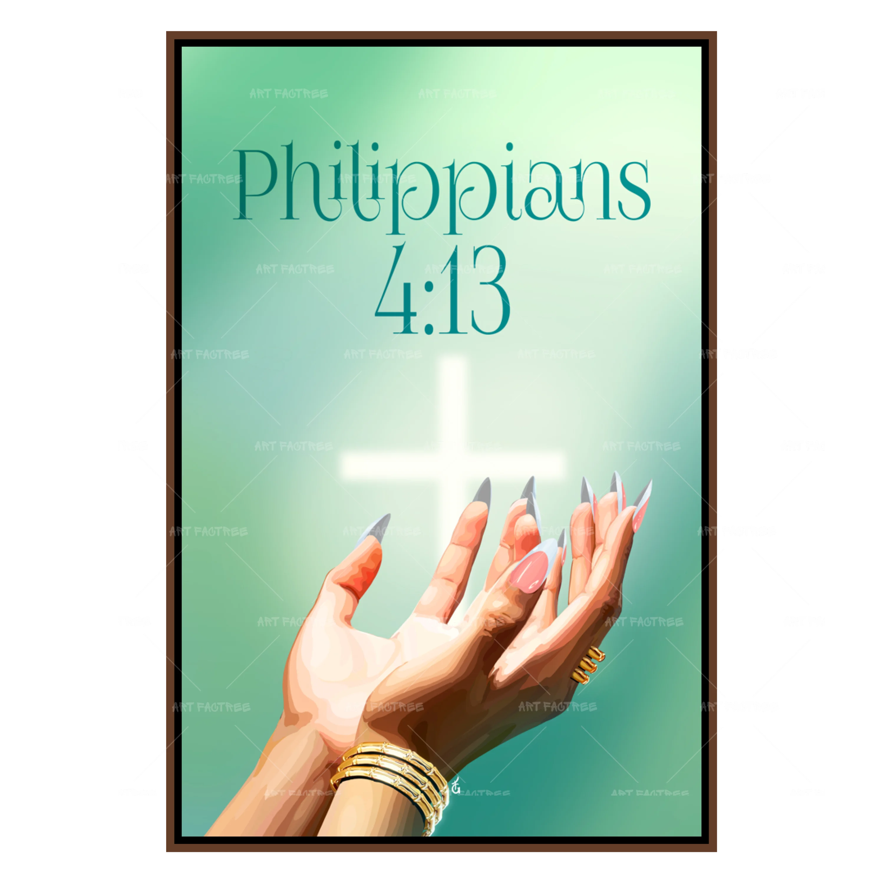 Green Philippians 4:13