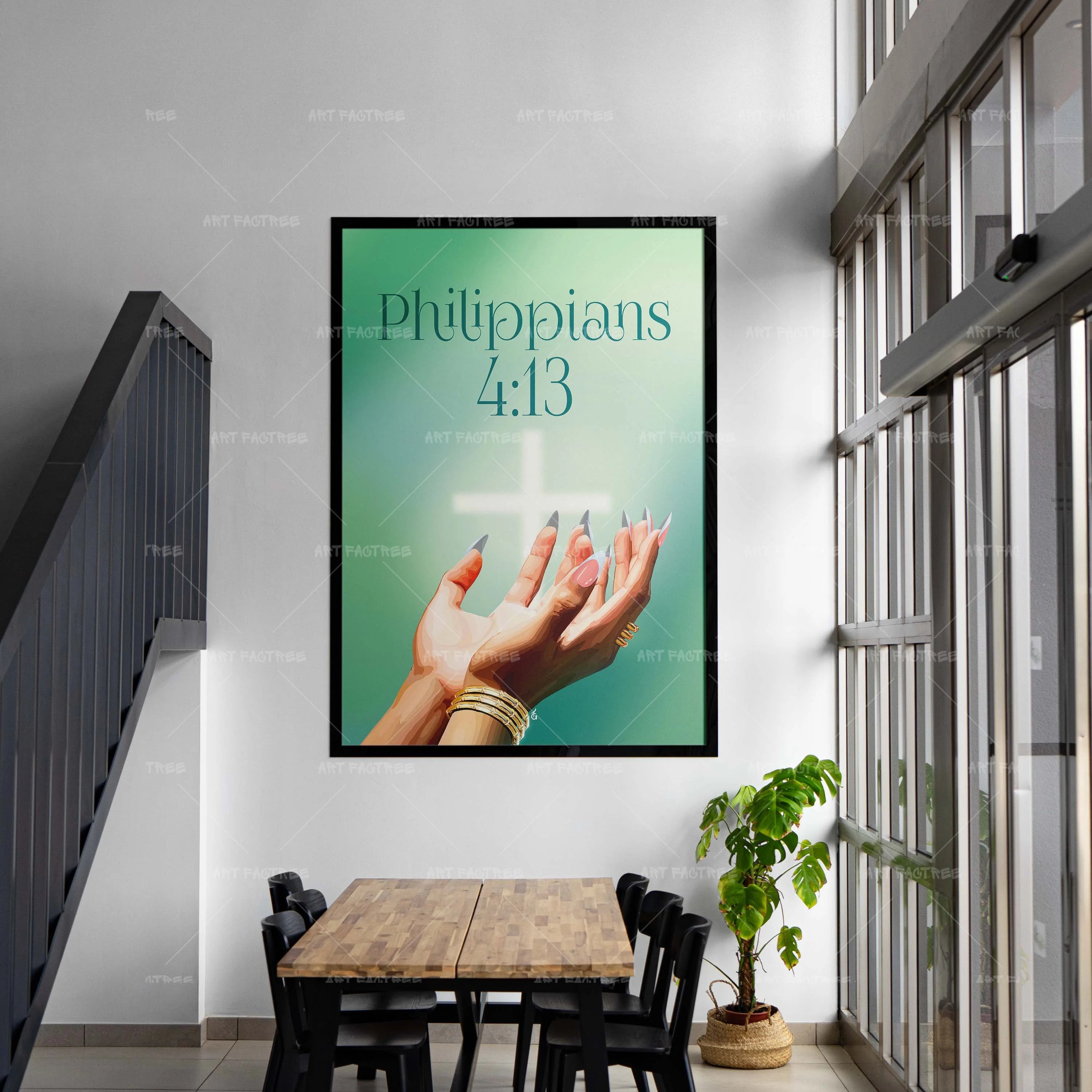 Green Philippians 4:13