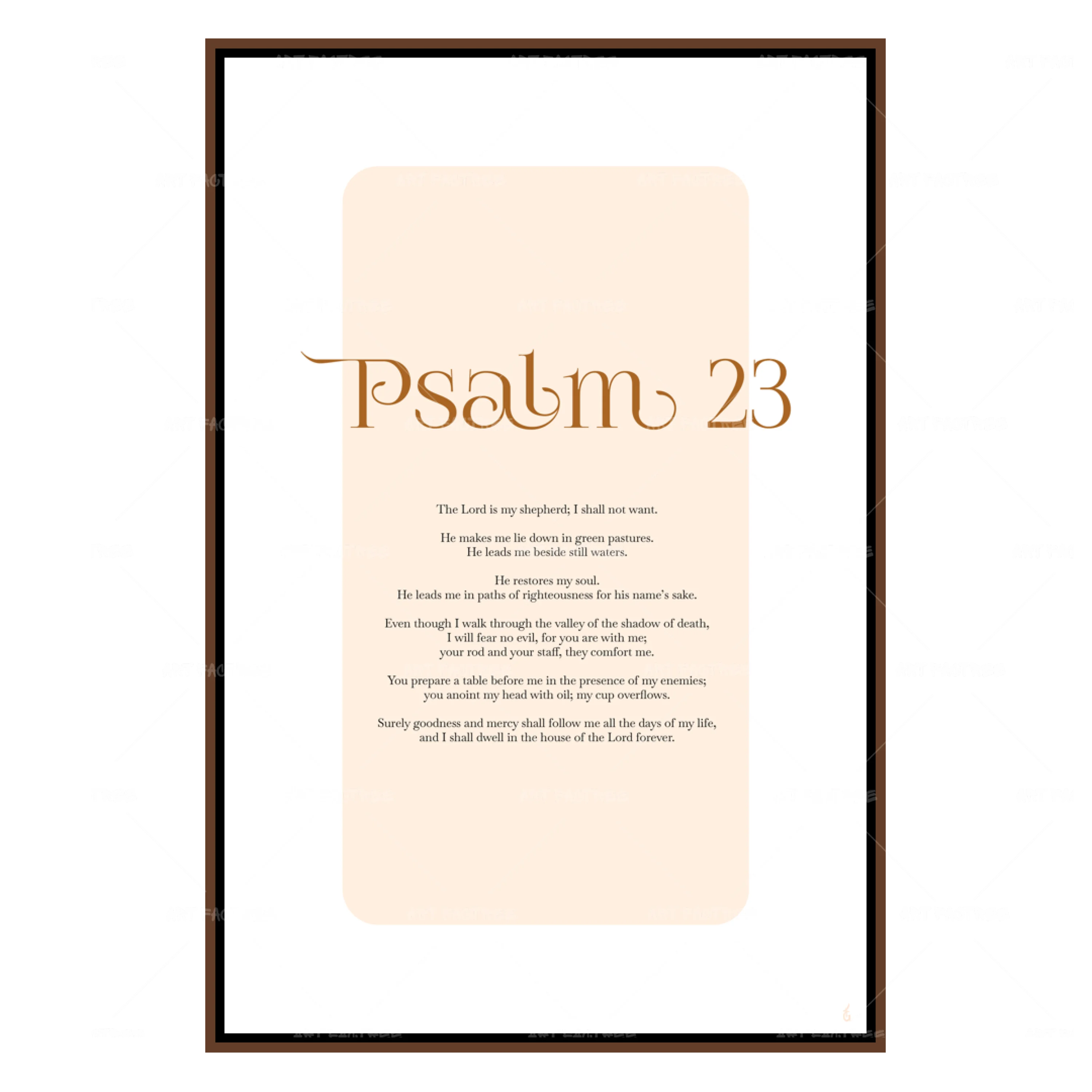 Psalm 23