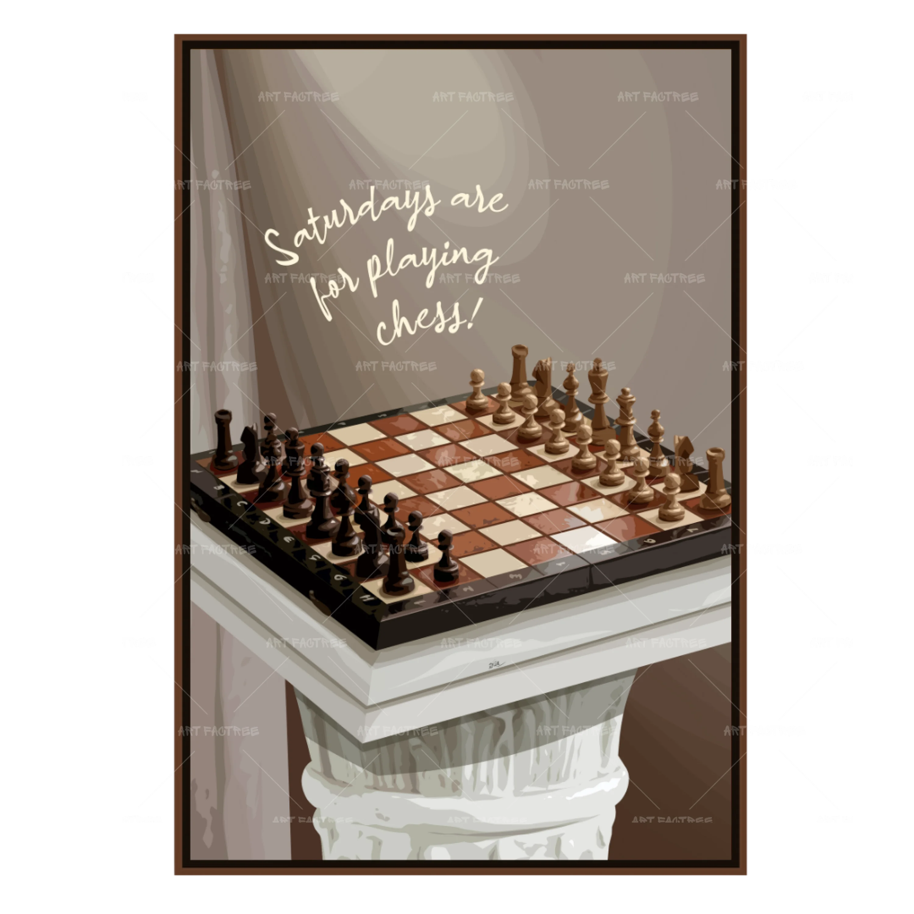 Saturdays Are For Playing Chess