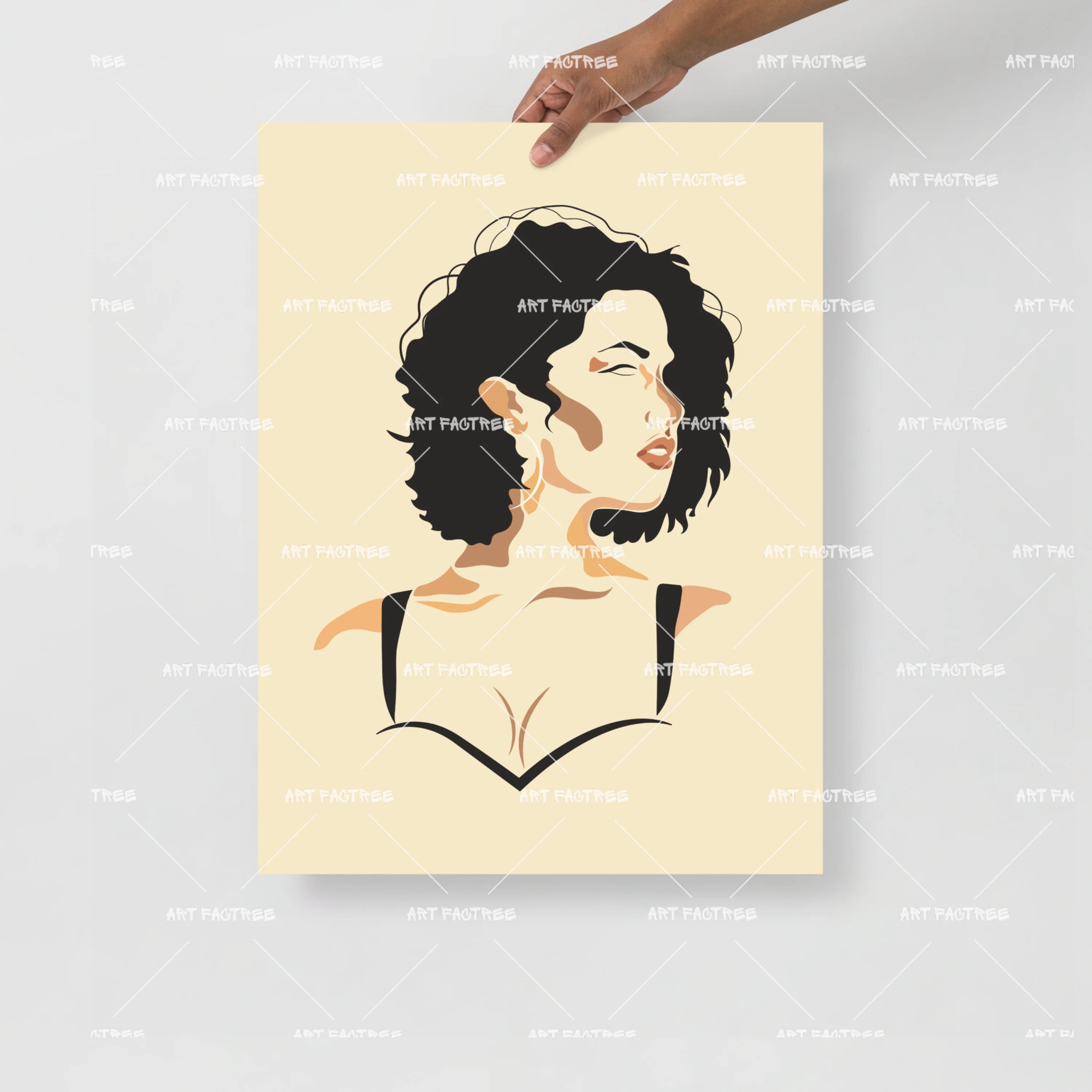mockup art of Selena