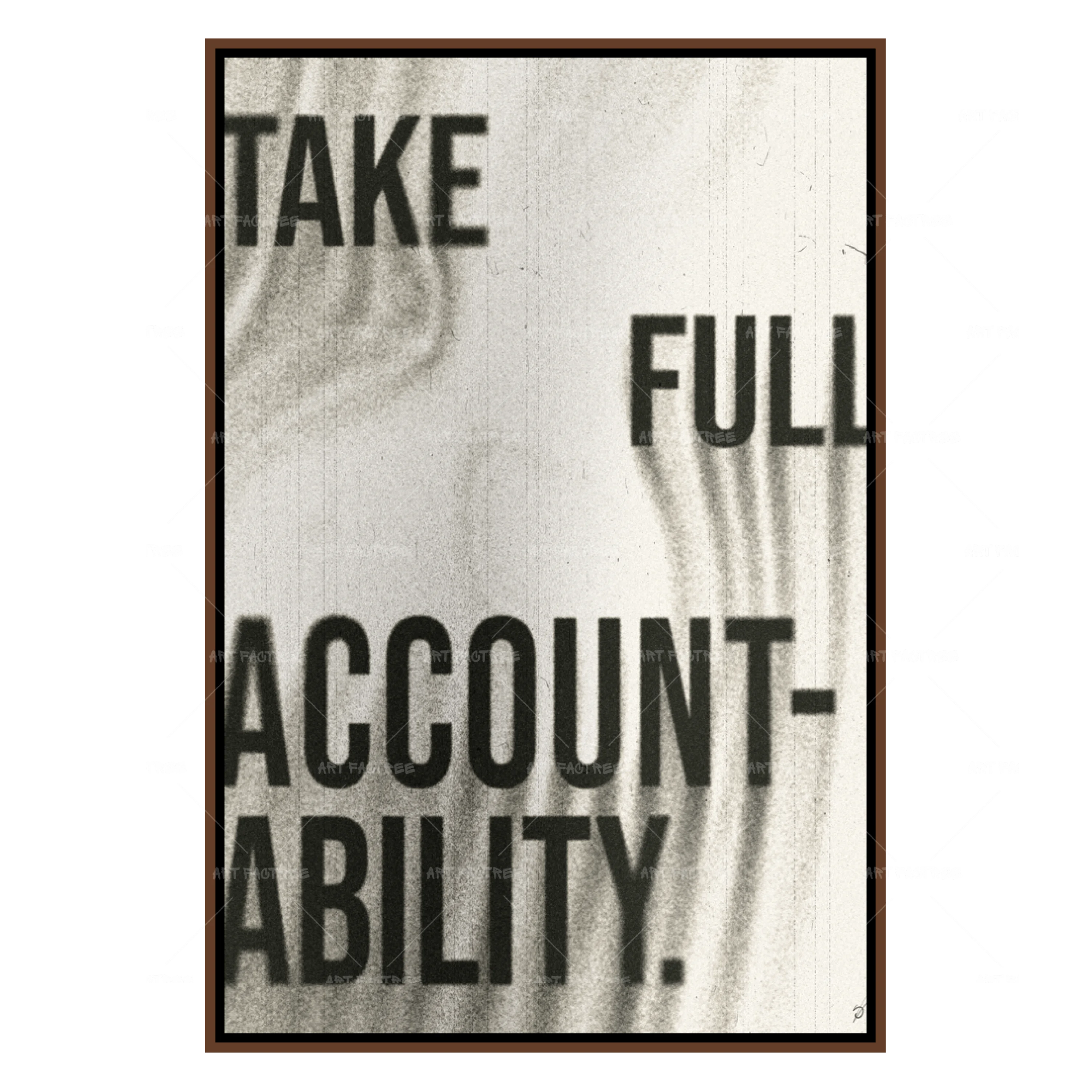 Take Full Accountability