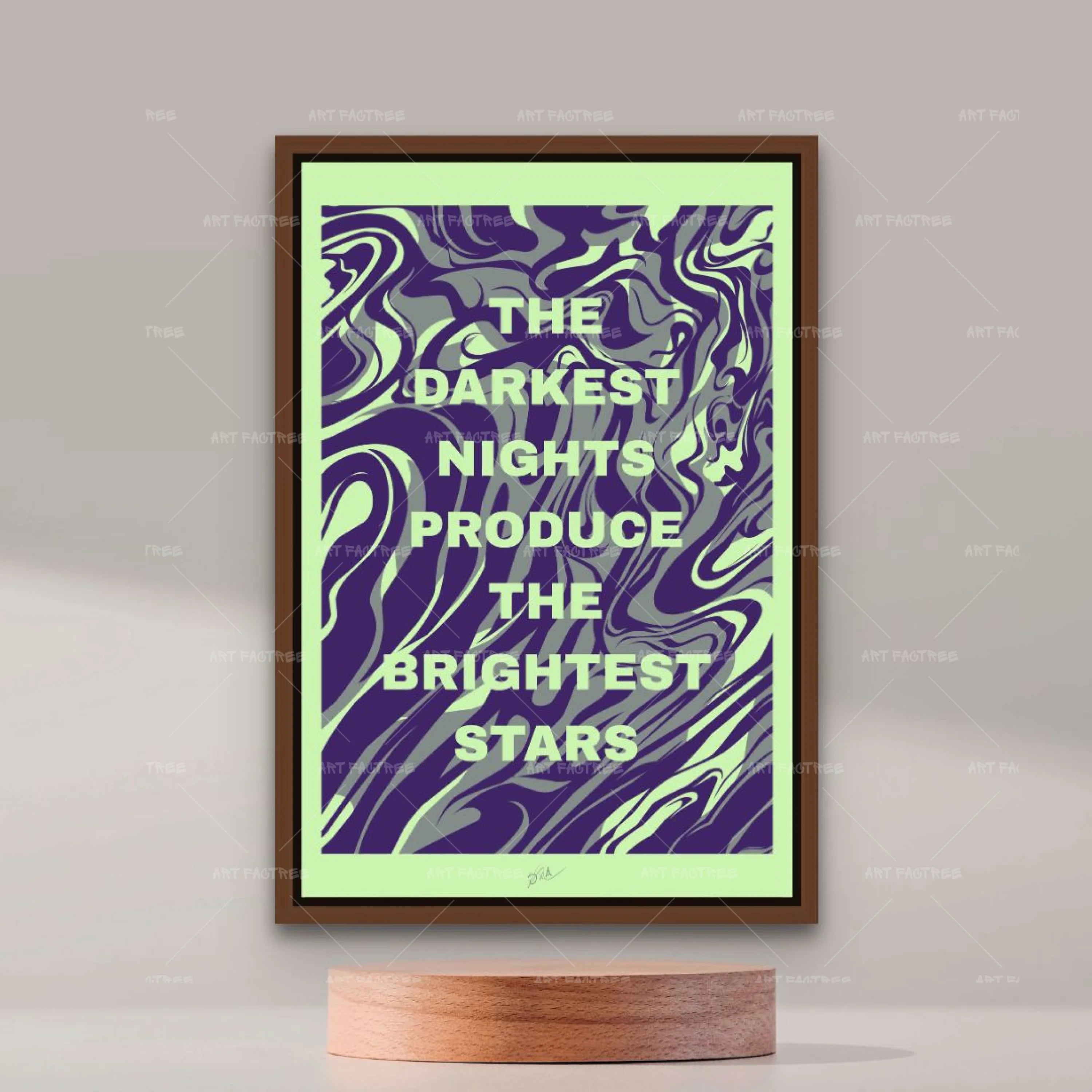 The Darkest Nights Produce The Brightest Stars