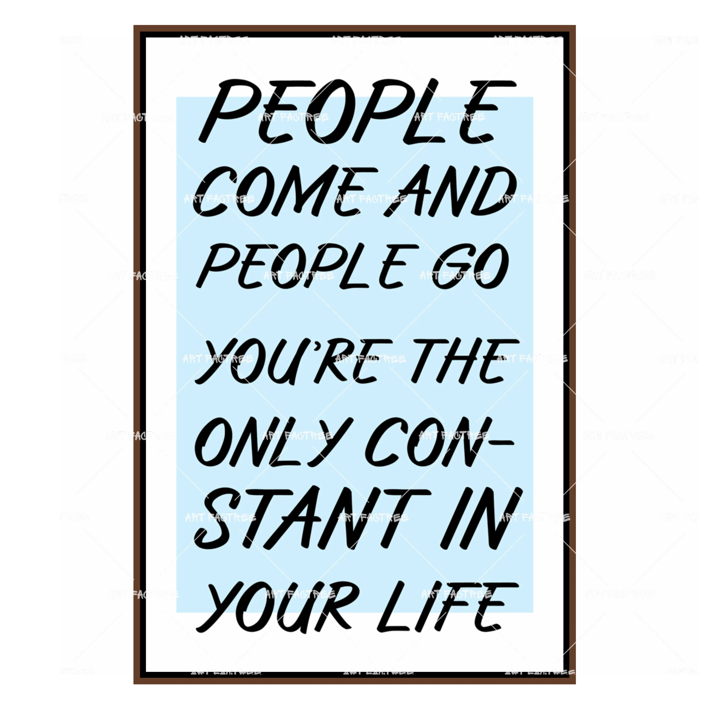 You're The Only Constant