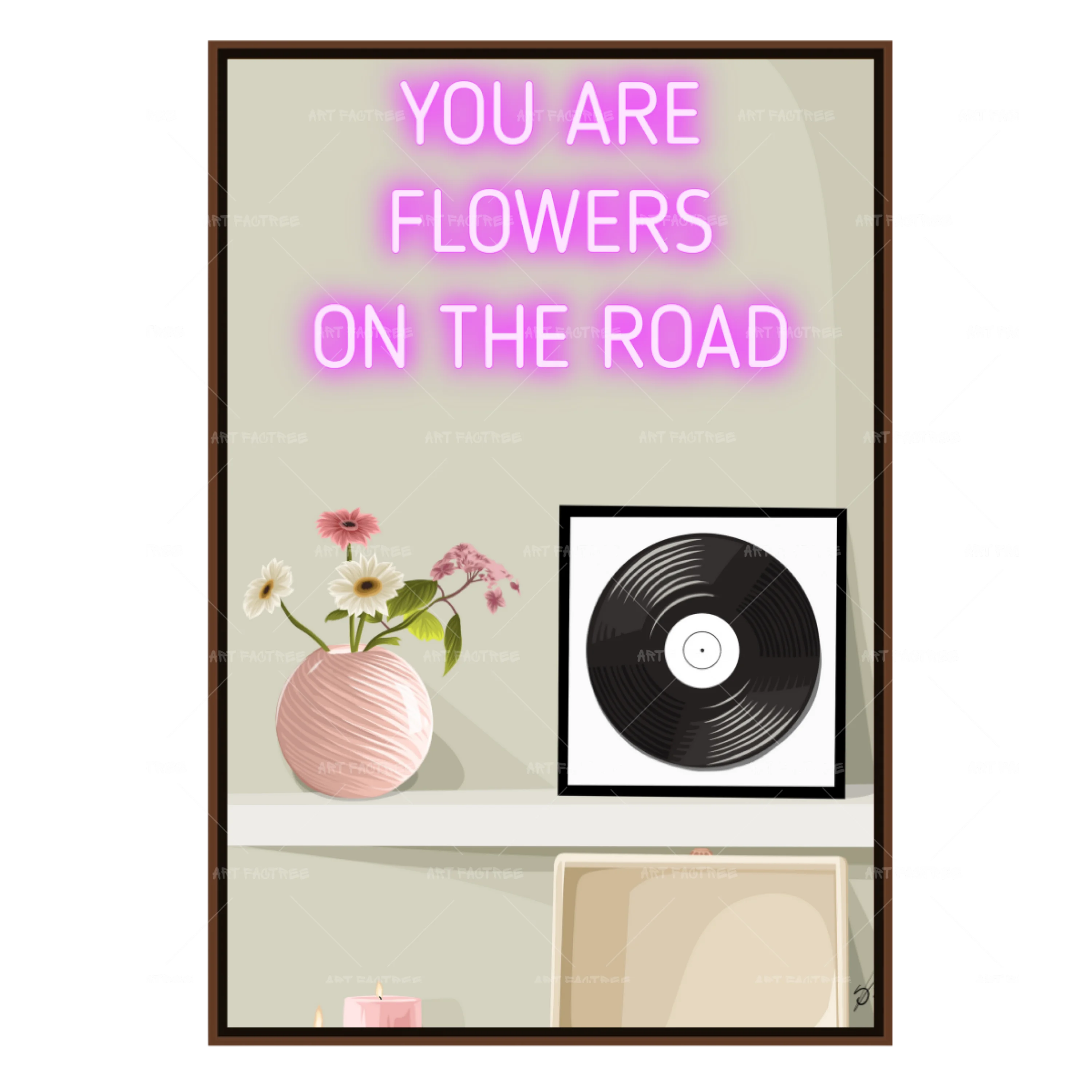 You Are Flowers On The Road