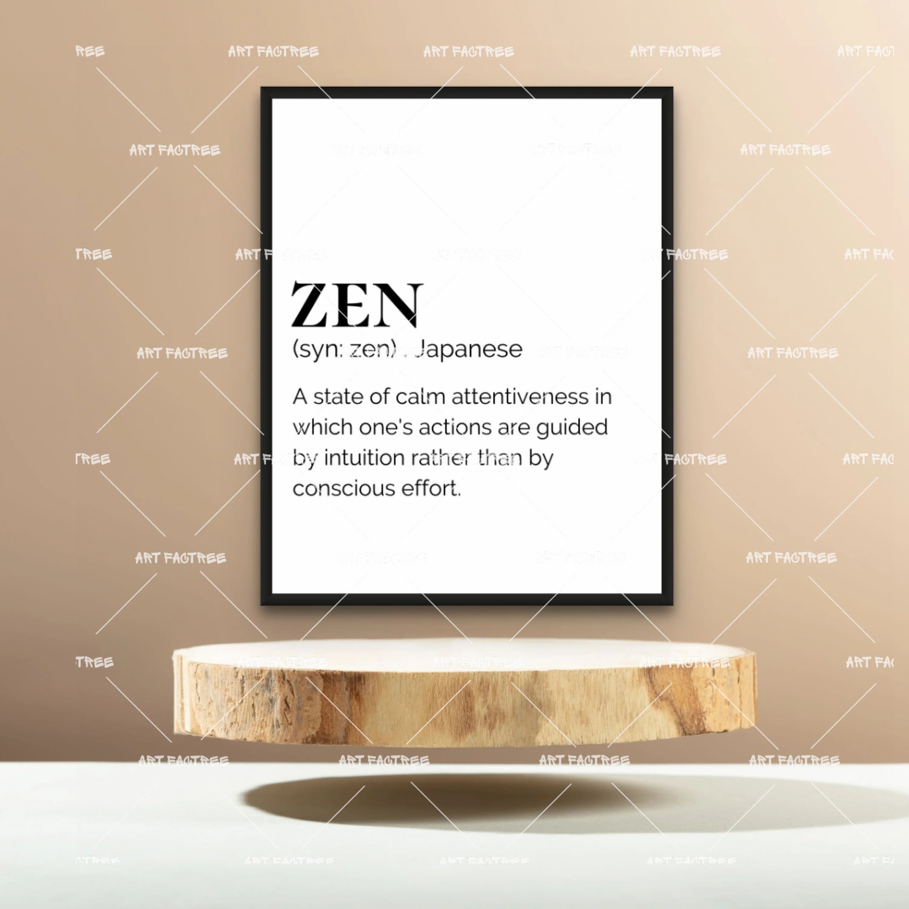 Zen- text.