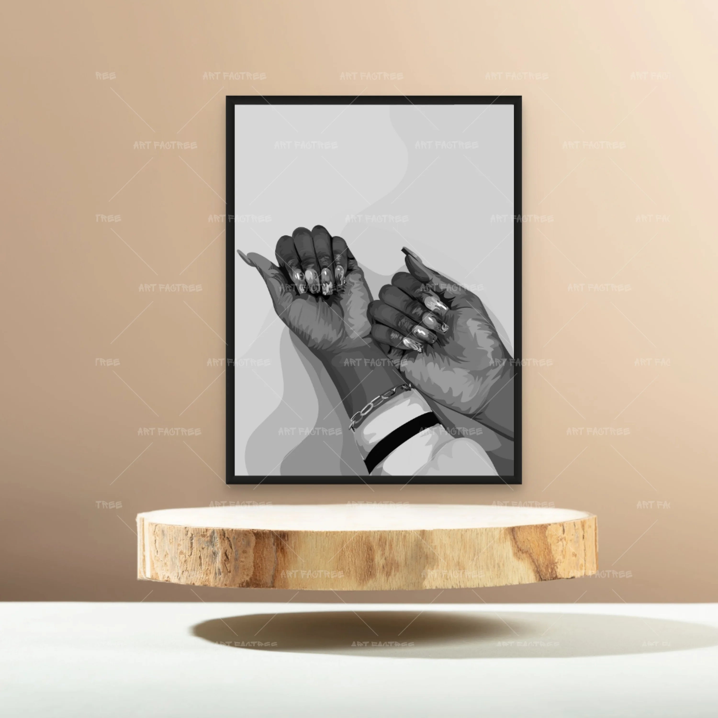 Chocolate Swirls B&W