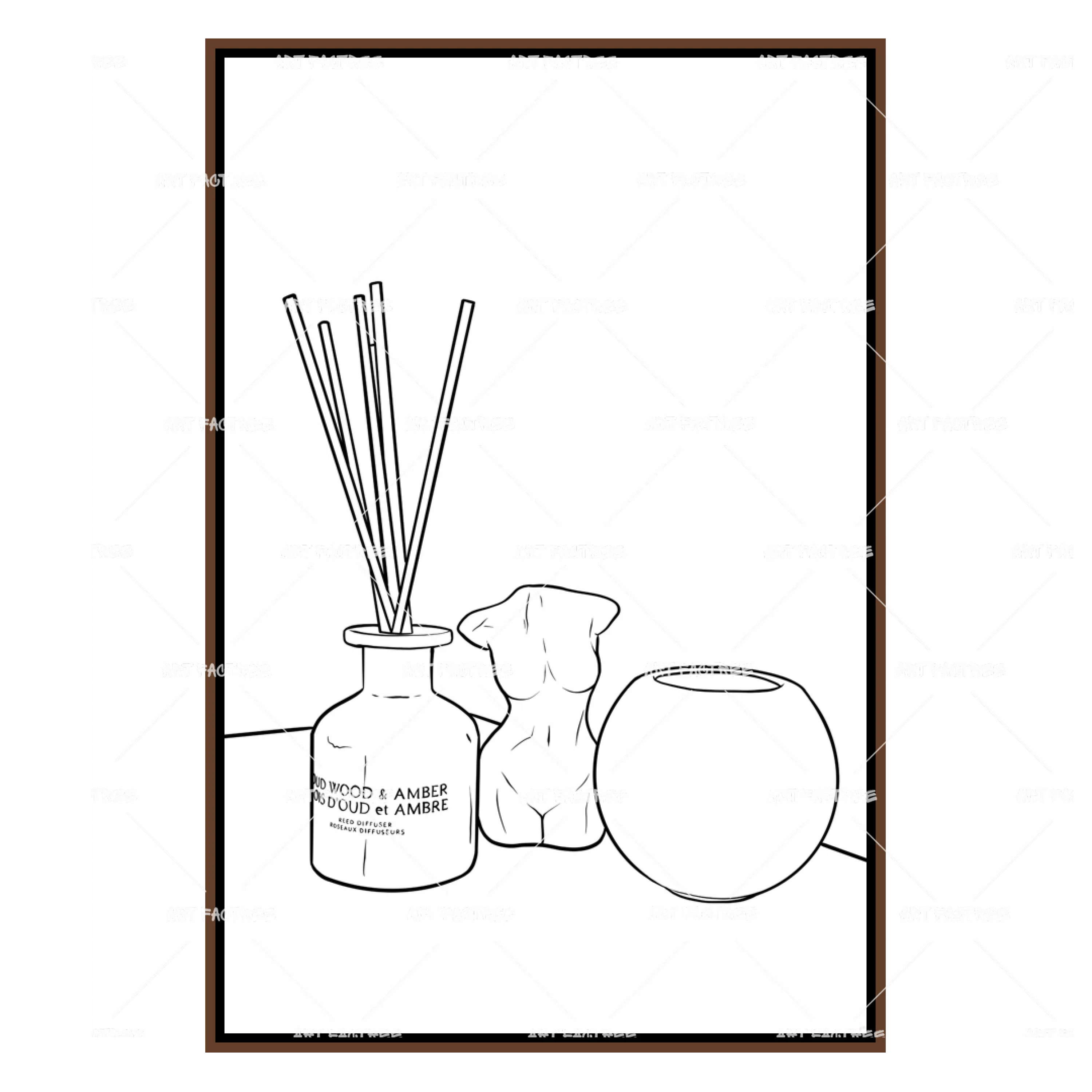 Home Decor II Lineart