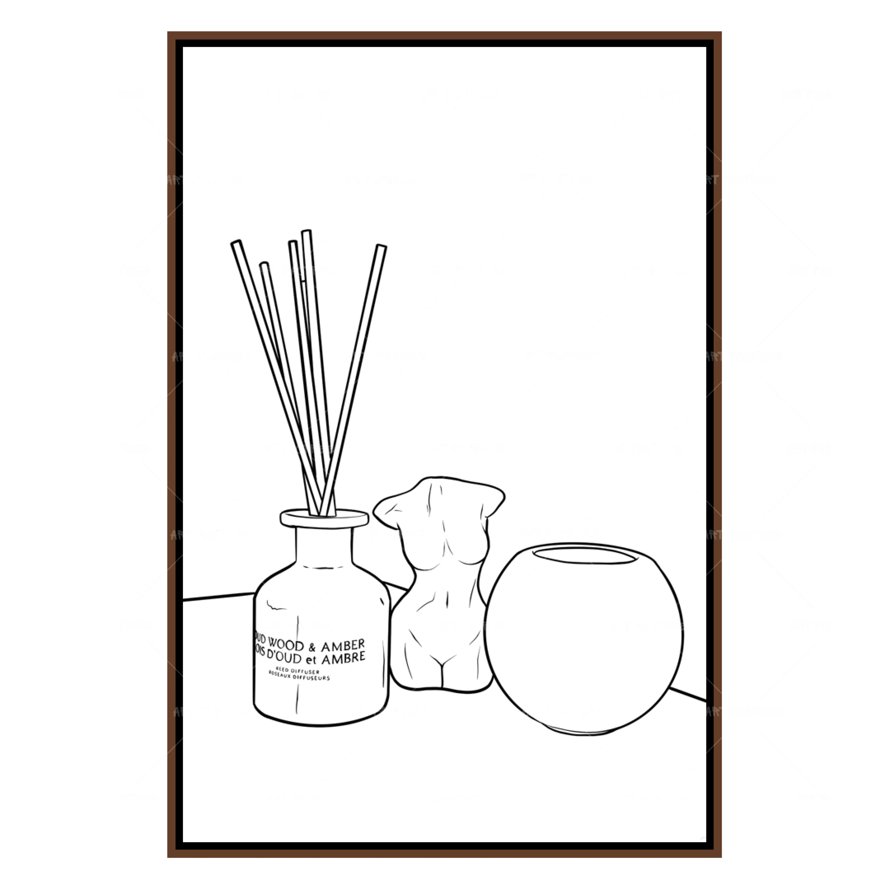 Home Decor II Lineart