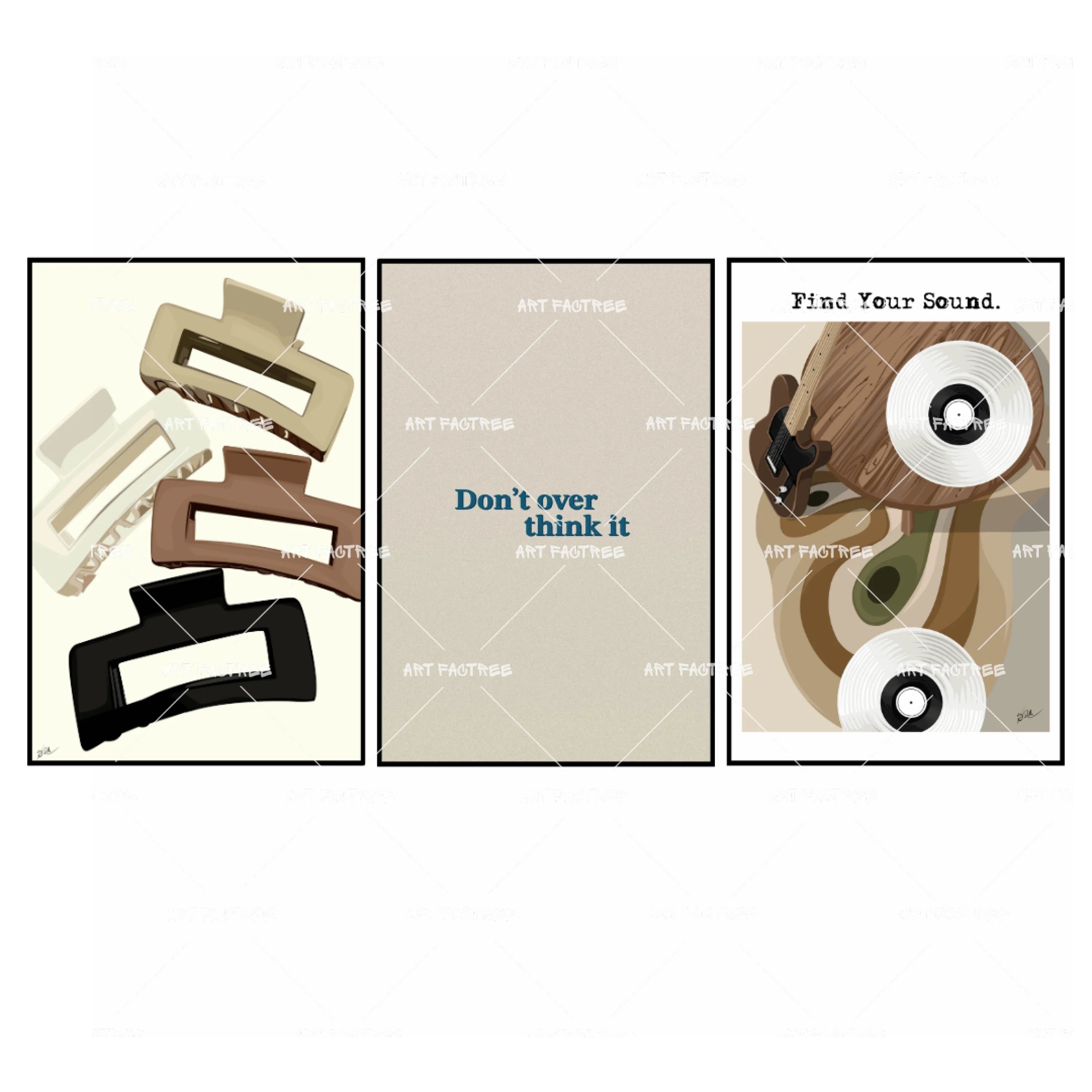 Amazon Quotes and Abstract Bundle 18x24