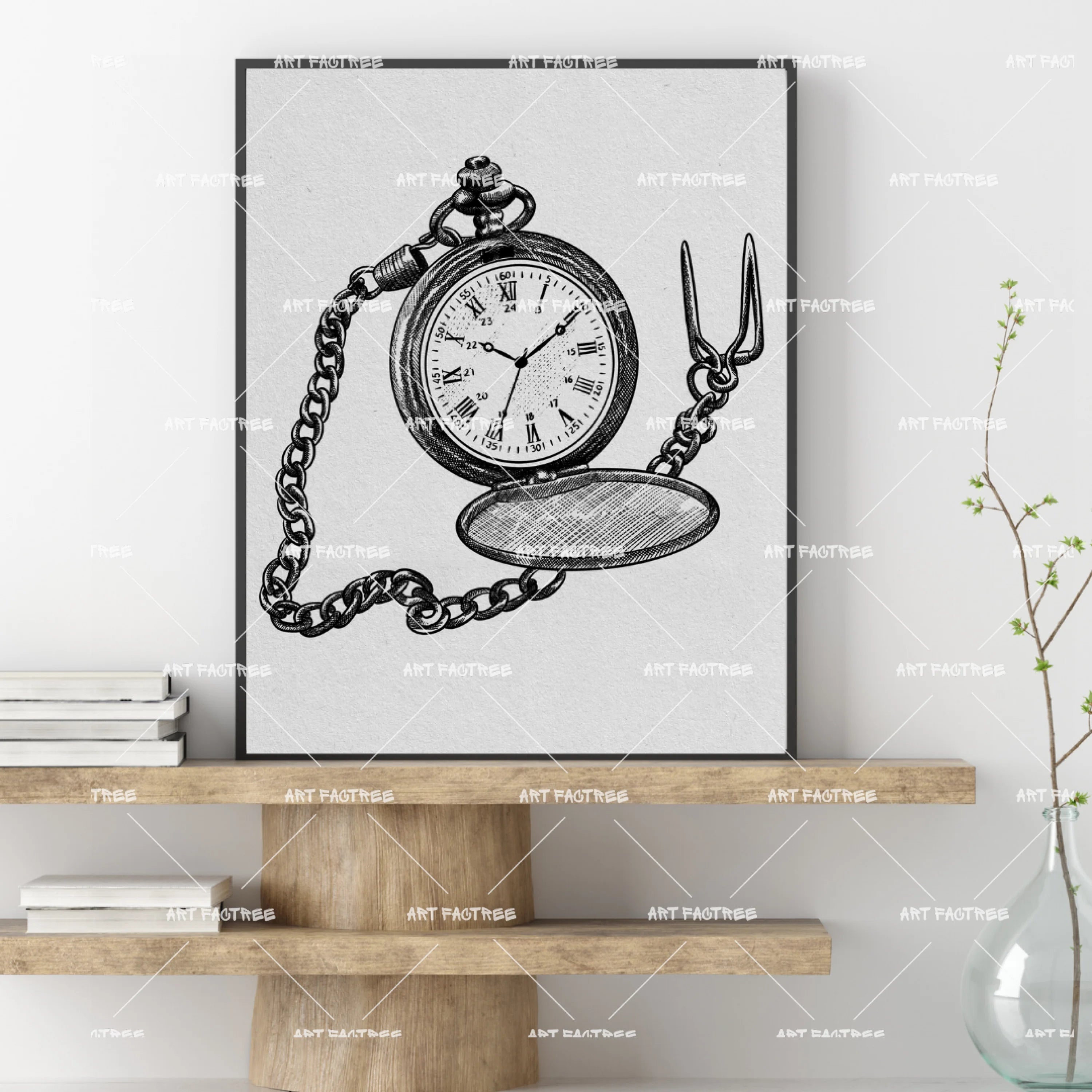 Vintage Watch Clock