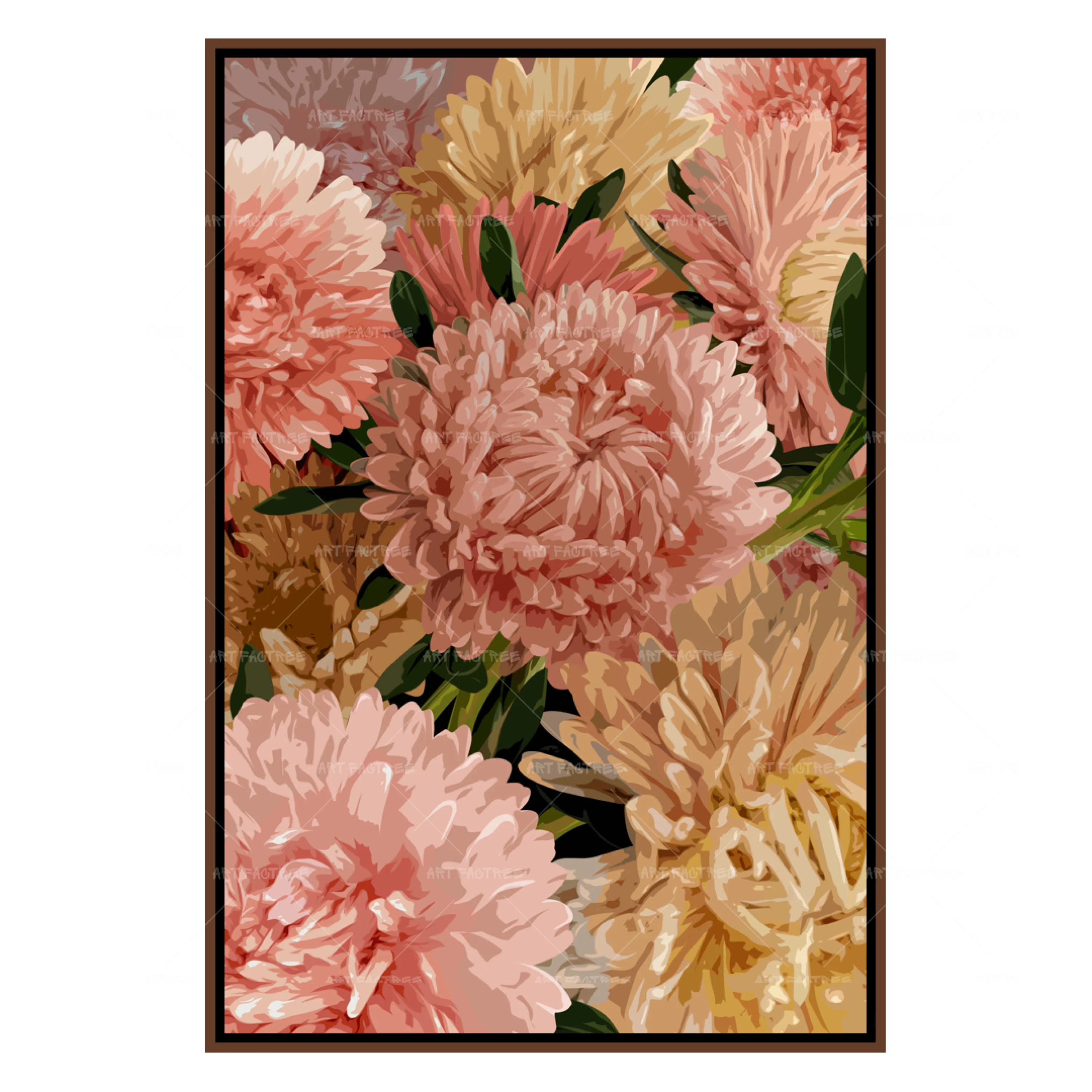 Yellow-Pink Mums (Smard X Anaya)