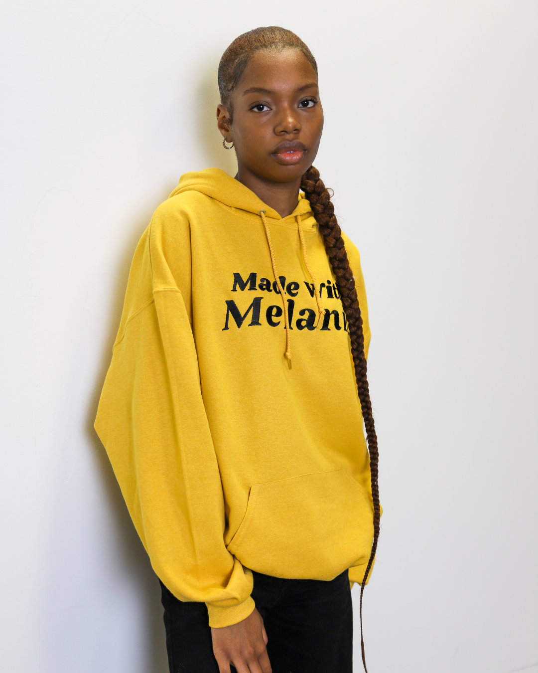 Made With Melanin Embroidered Hoodie