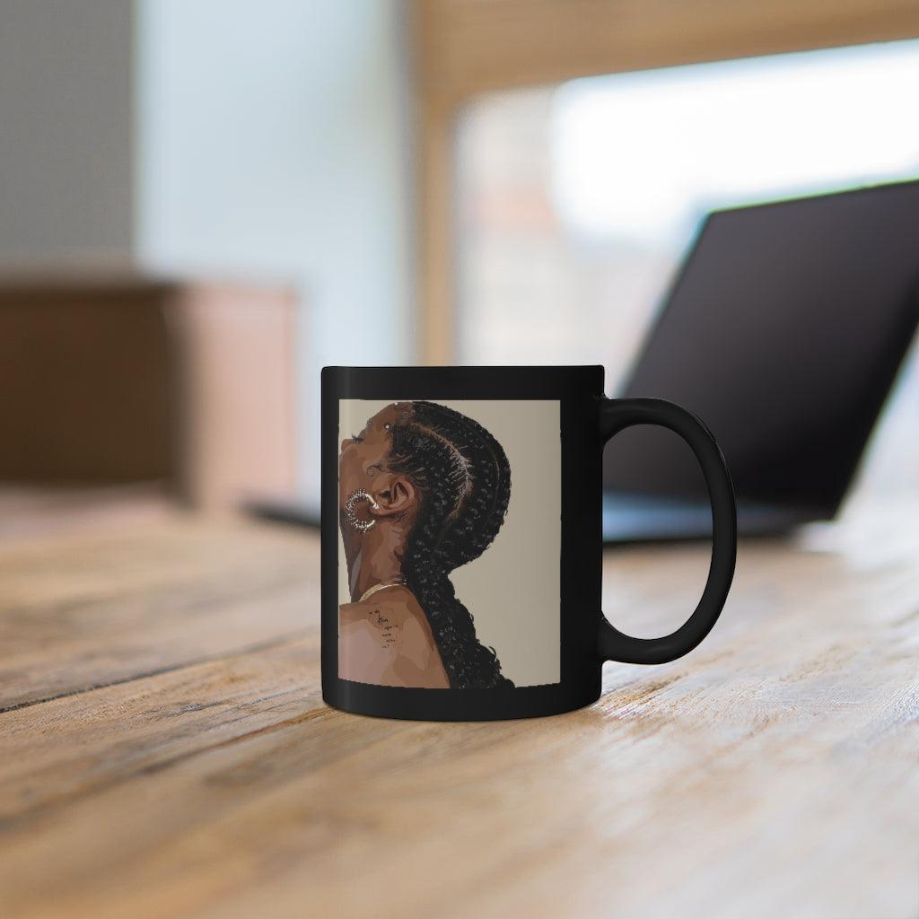 Soft & simple II Black Mug-11oz-SmardArt-Wall Art
