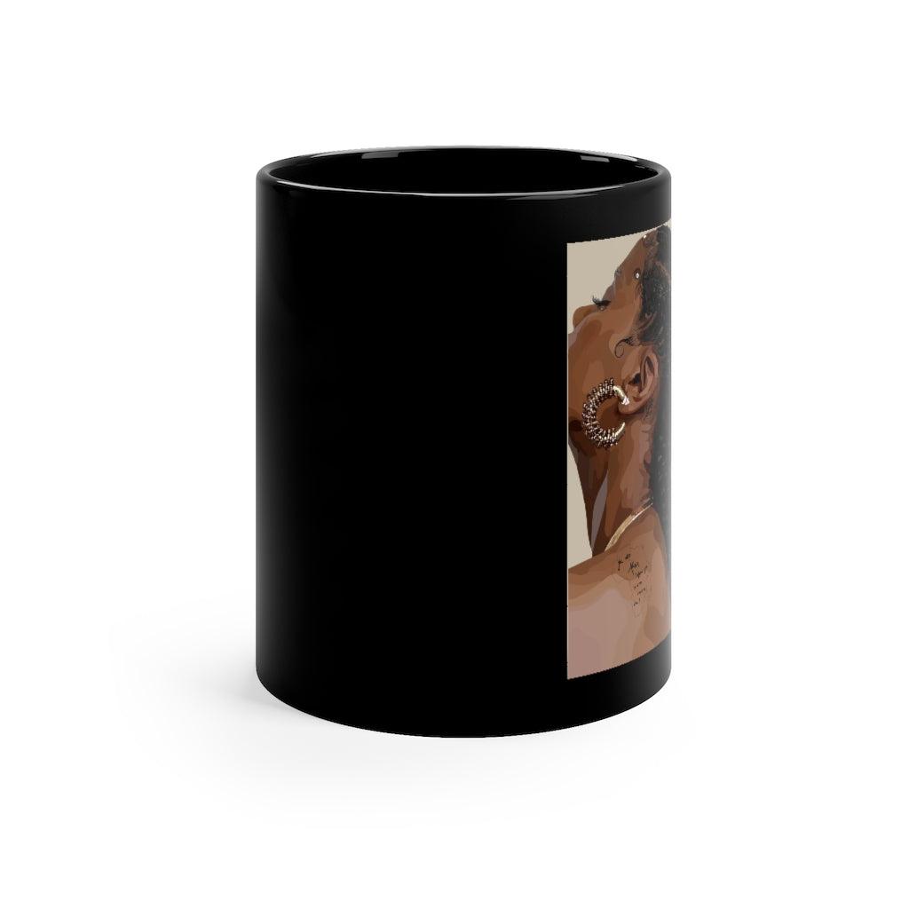 Soft & simple II Black Mug-11oz-SmardArt-Wall Art