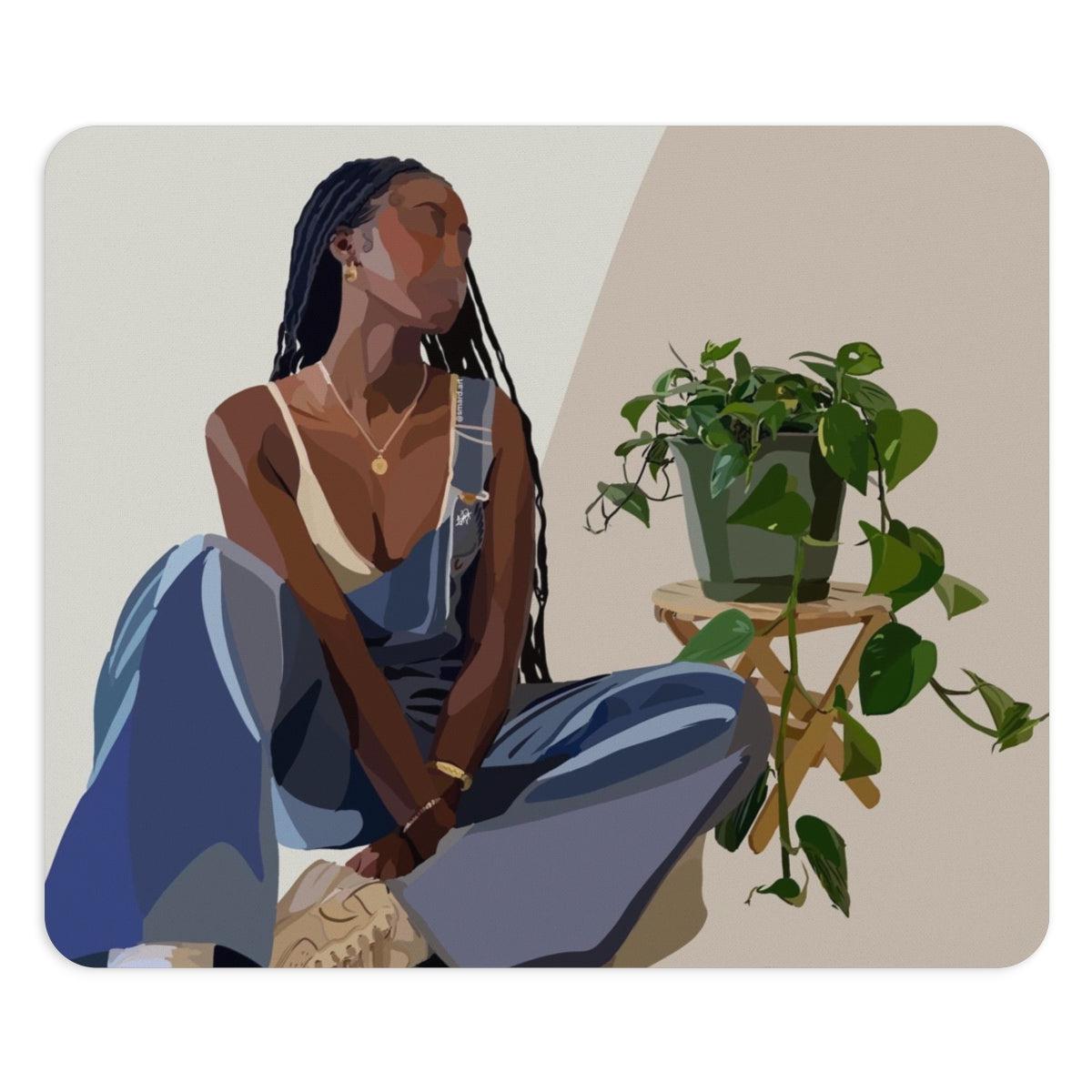 Plant mom Mouse Pad-One size-Rectangle-SmardArt-Wall Art
