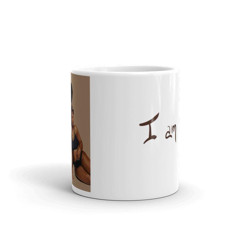 I am Woman mug-11oz-SmardArt-Wall Art