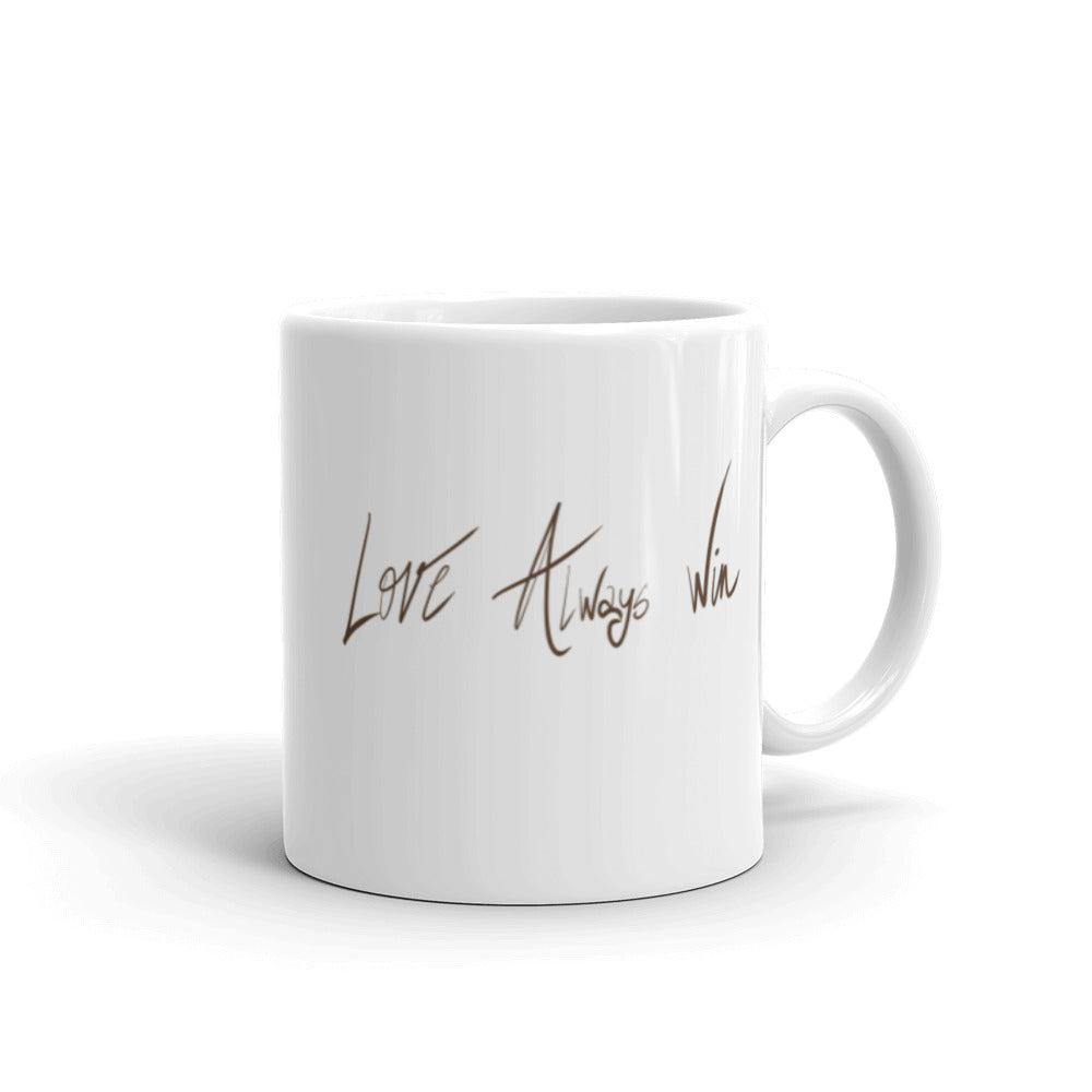 Love always win mug-11oz-SmardArt-Wall Art