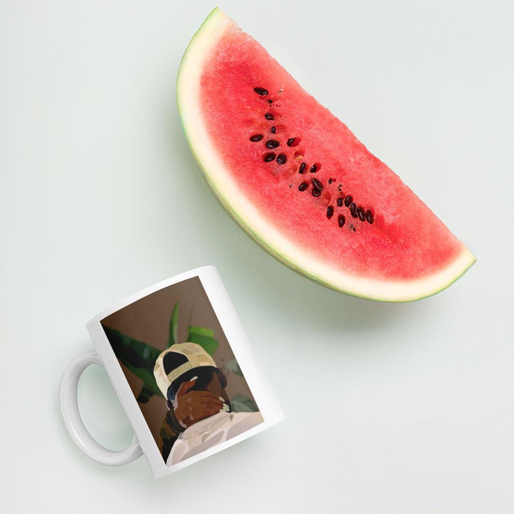 Love always win glossy mug-11oz-SmardArt-Wall Art