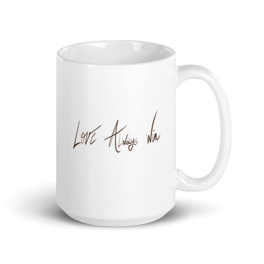 Love always win mug-15oz-SmardArt-Wall Art