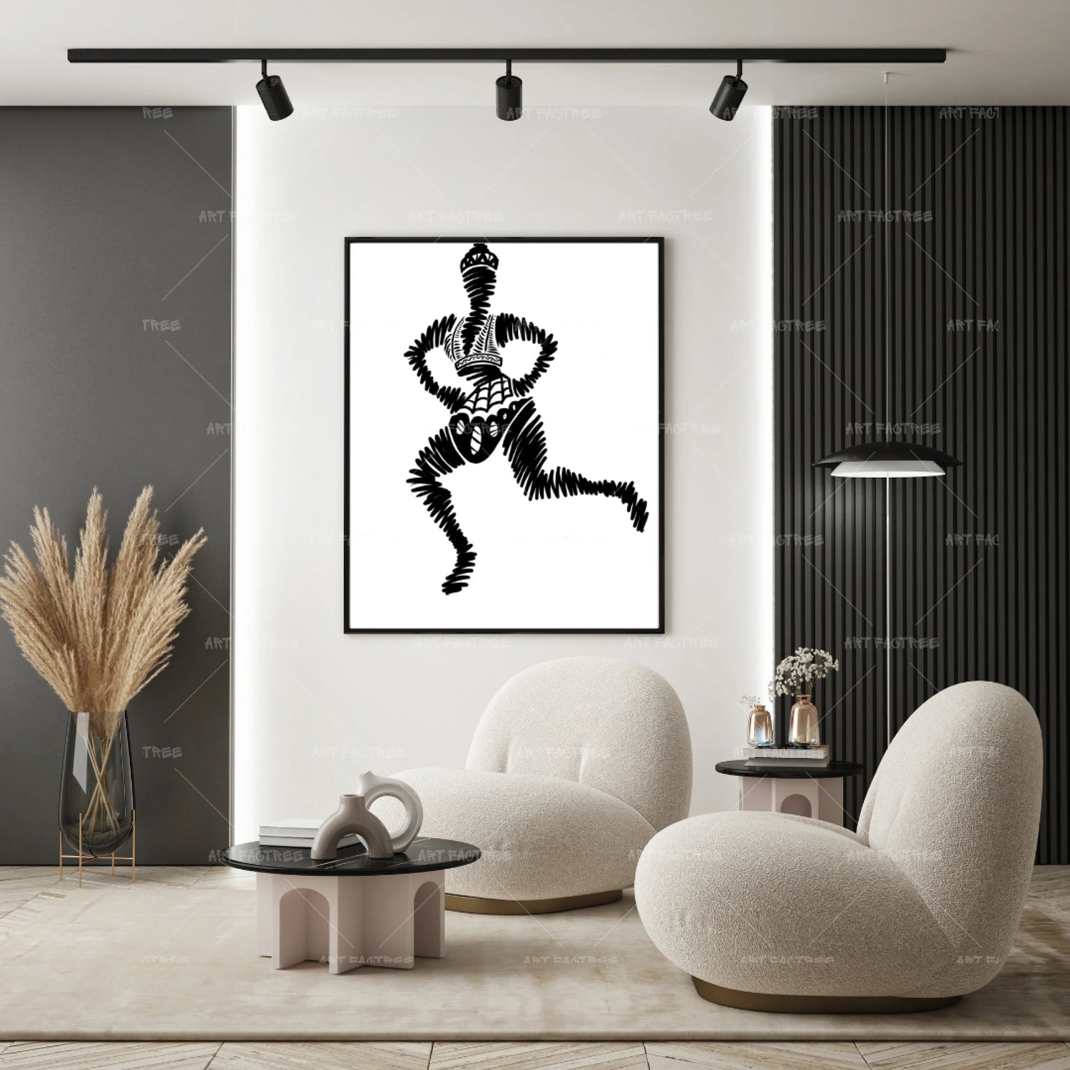 Why Oversized Wall Art Works So Well in Minimalist Homes