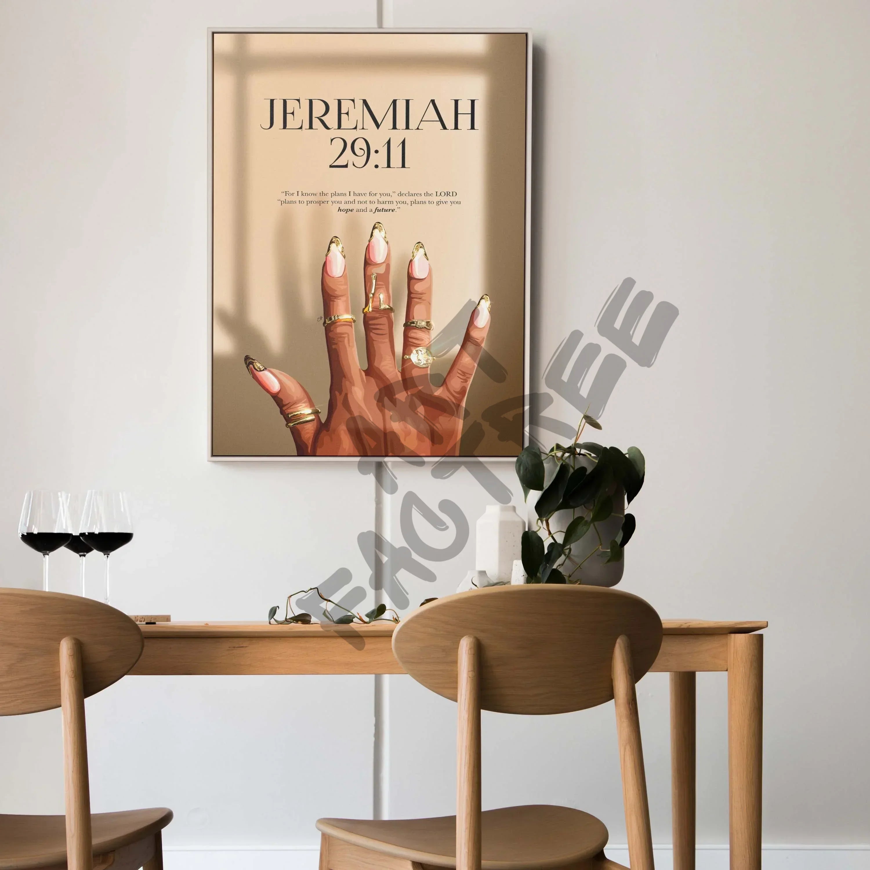 Fine Babe Jeremiah 29:11