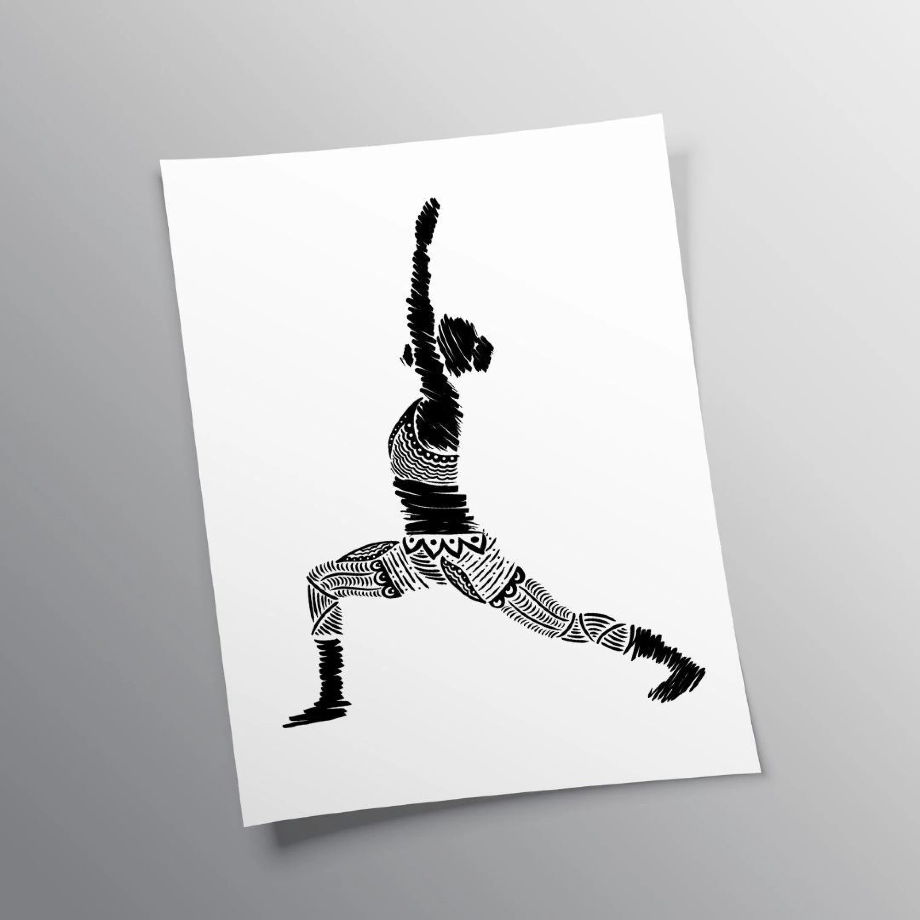 The Warrior Within - Wall Art by Anaya Arts