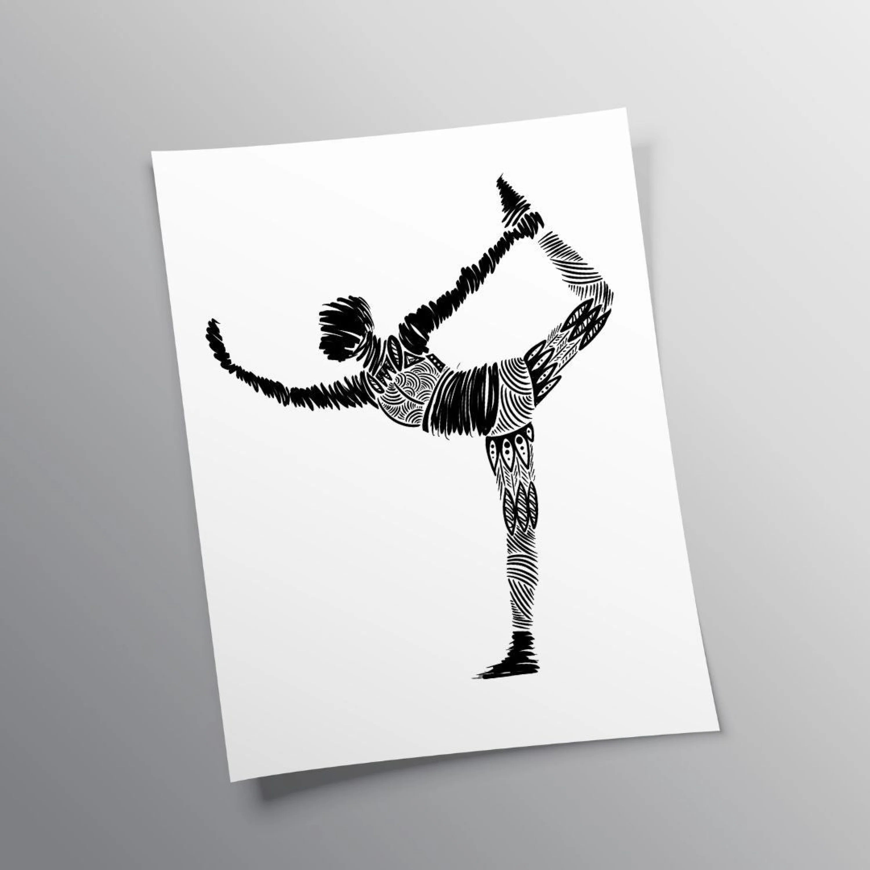 The Dancer. - Wall Art by Anaya Arts