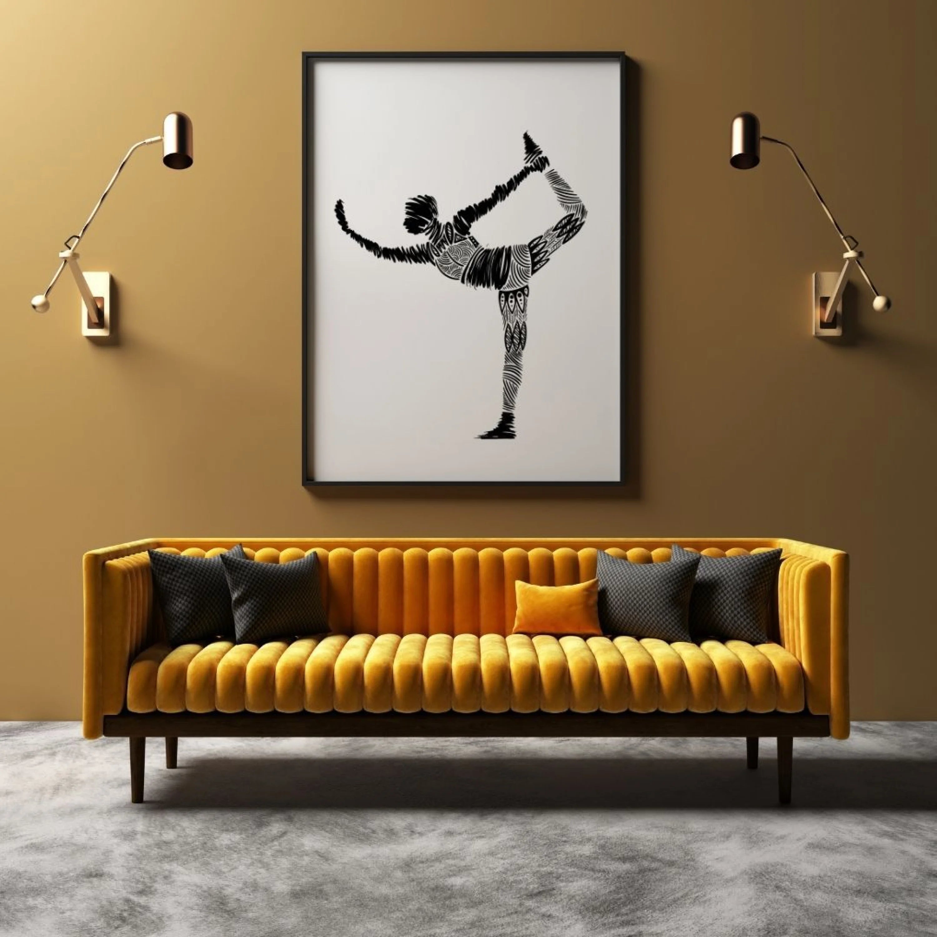 The Dancer. - Wall Art by Anaya Arts