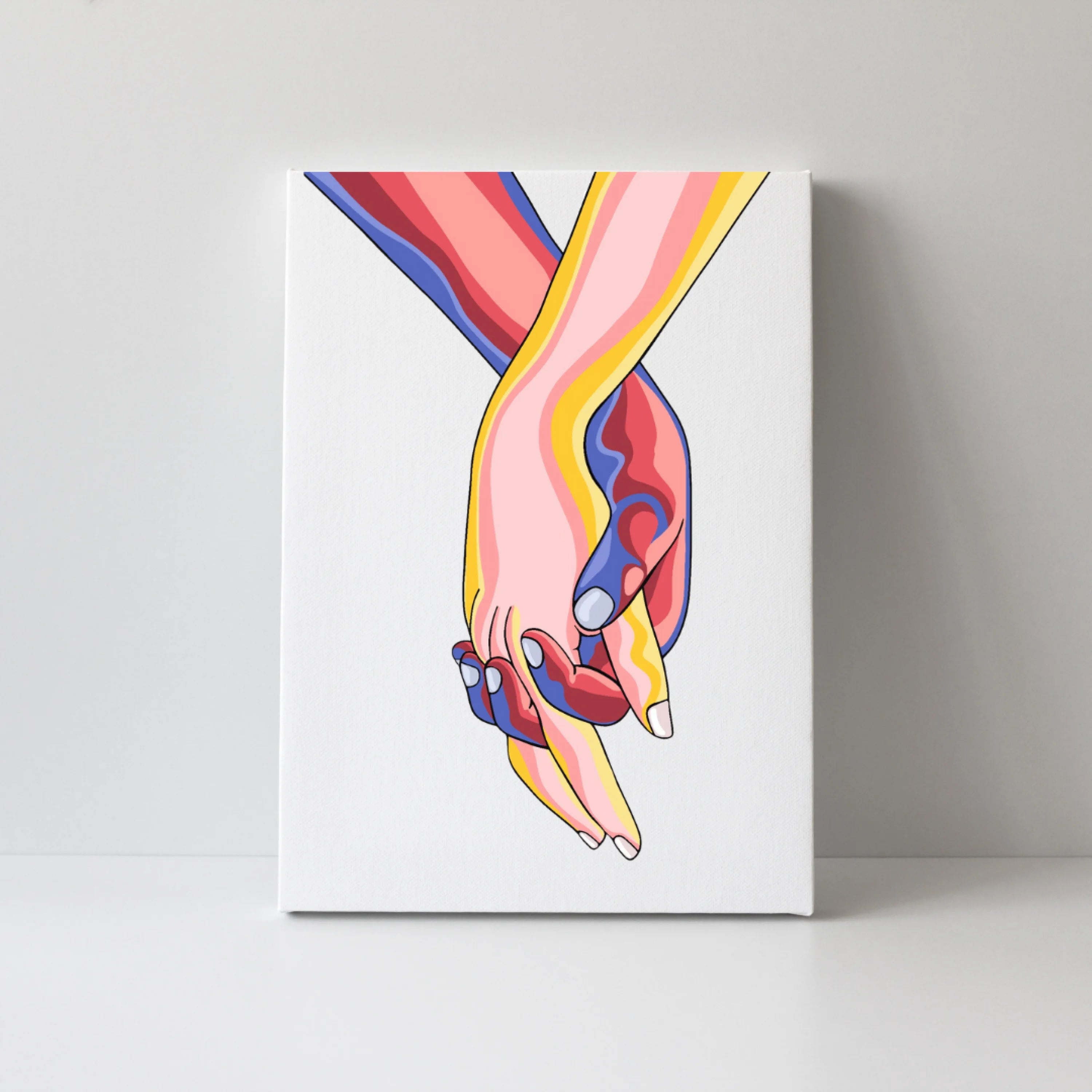Love - White - Wall Art by Anaya Arts
