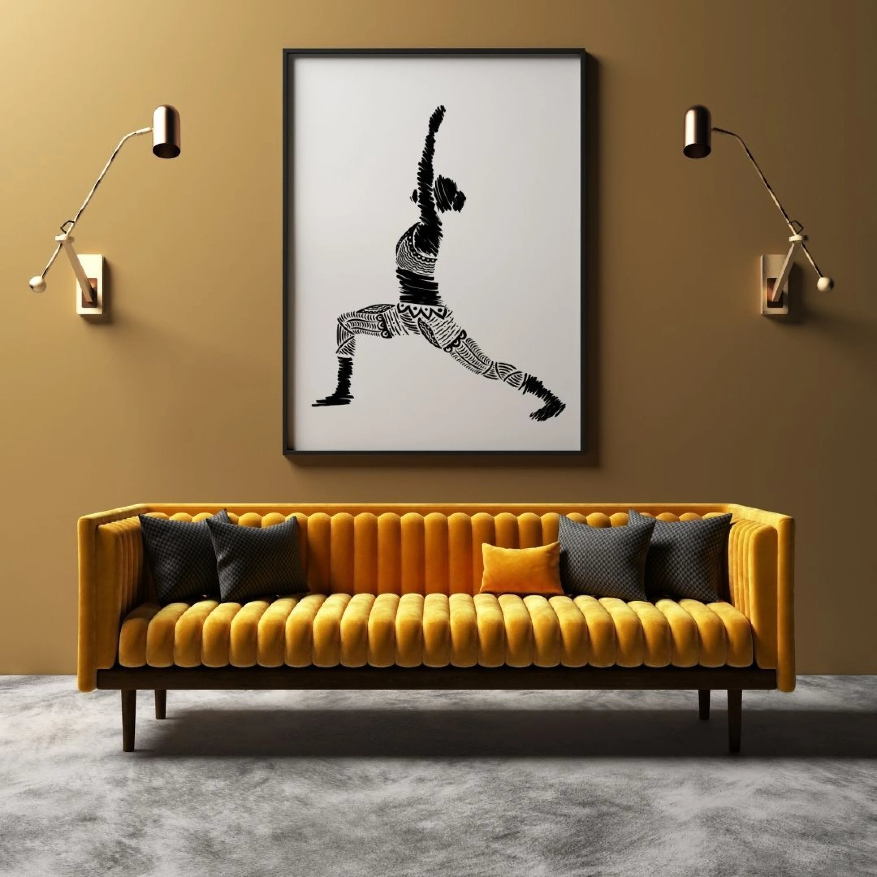 The Warrior Within - Wall Art by Anaya Arts